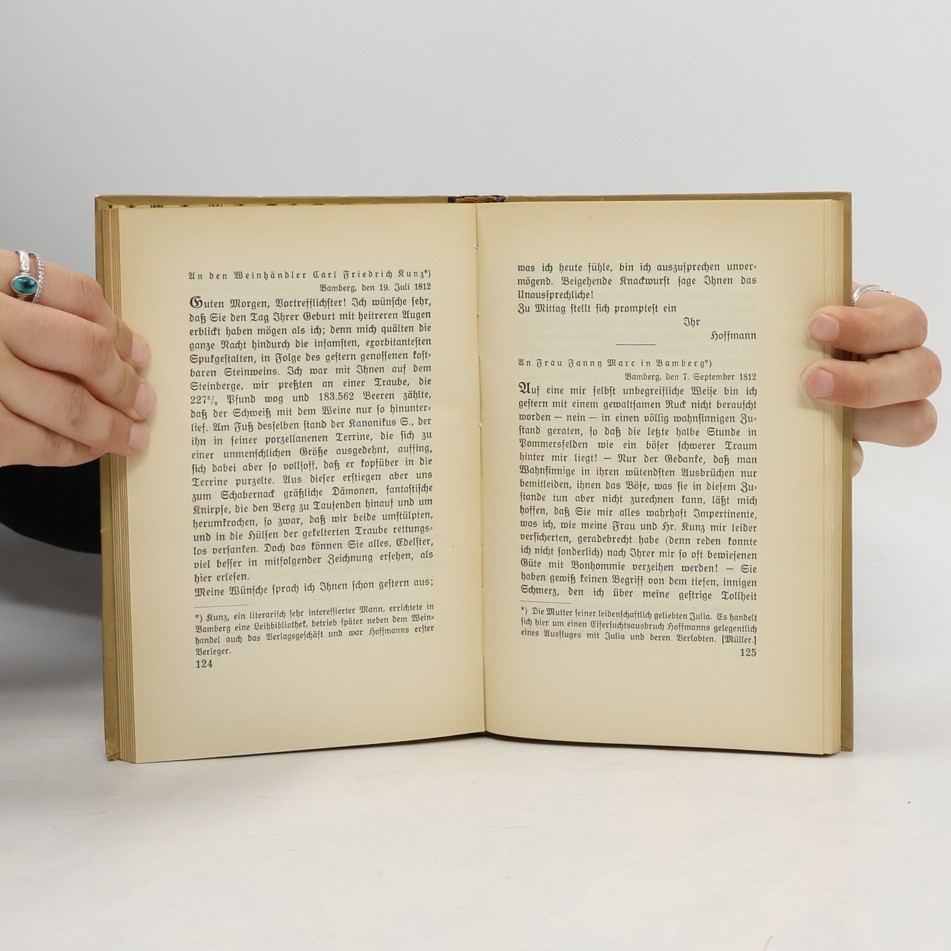 E. T. A. Hoffmann Briefe