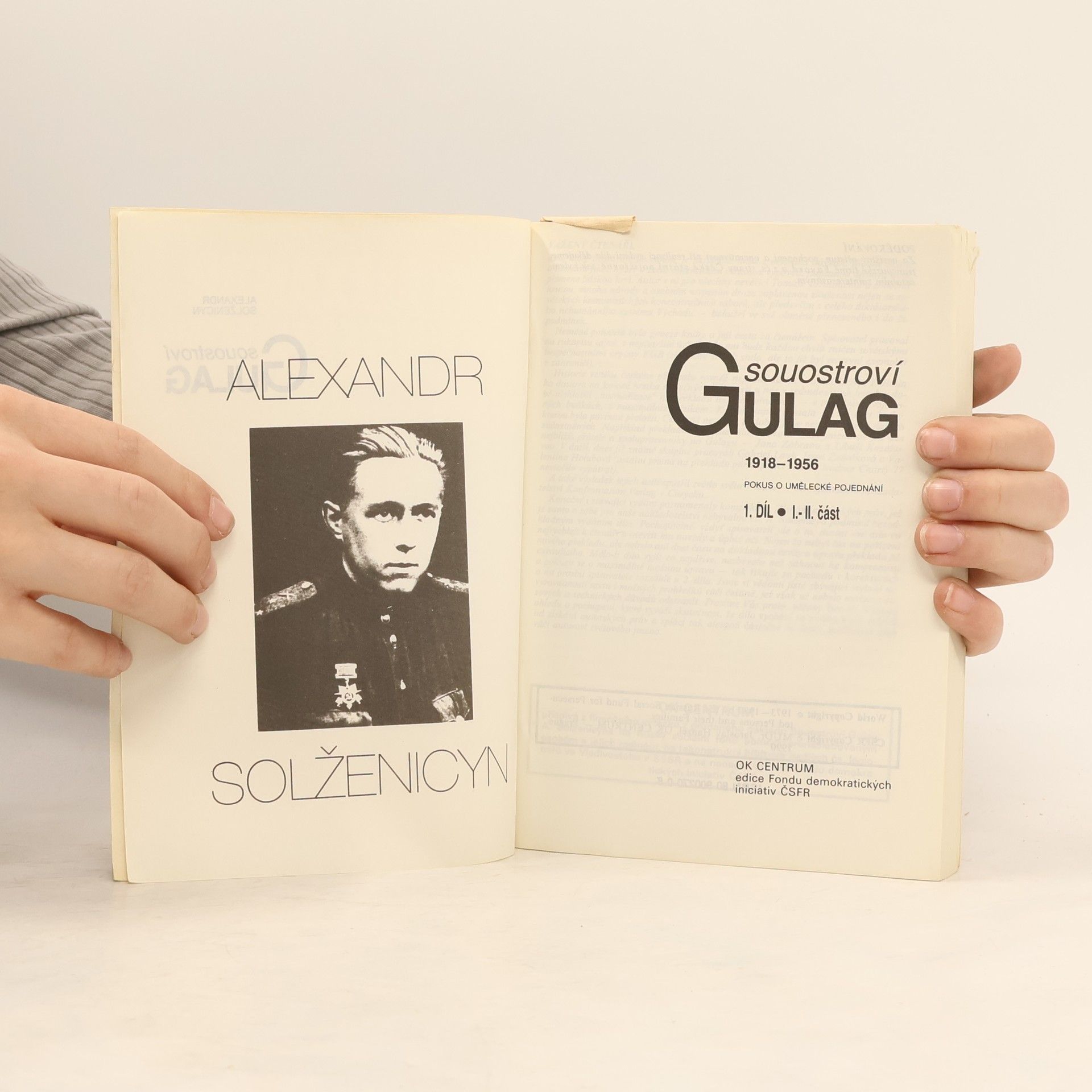 Alexandr Isajevič Solženicyn Souostroví Gulag 1