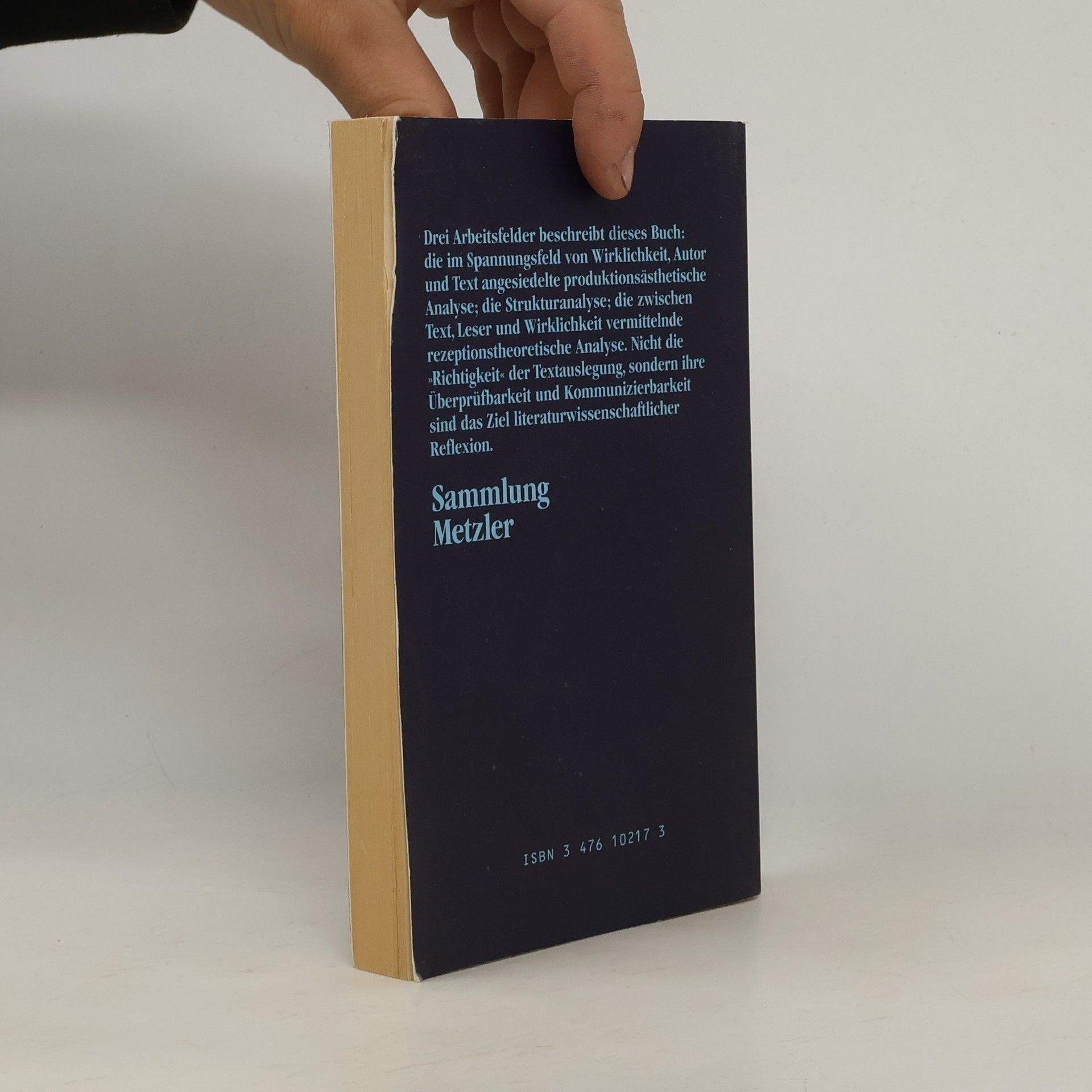 Jürgen Schutte Einführung in die Literaturinterpretation
