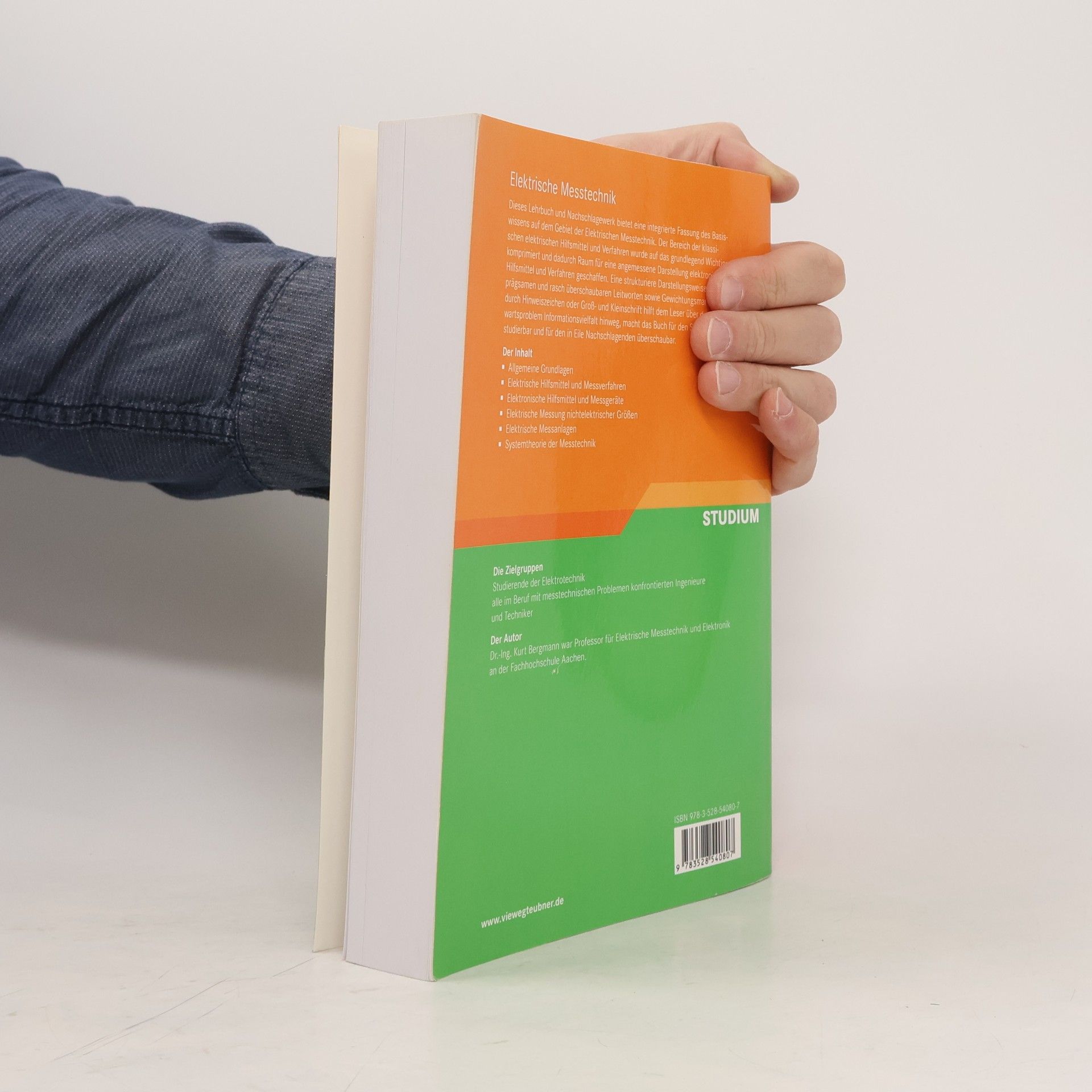 Kurt Bergmann Viewegs Fachbücher der Technik: Elektrische Meßtechnik