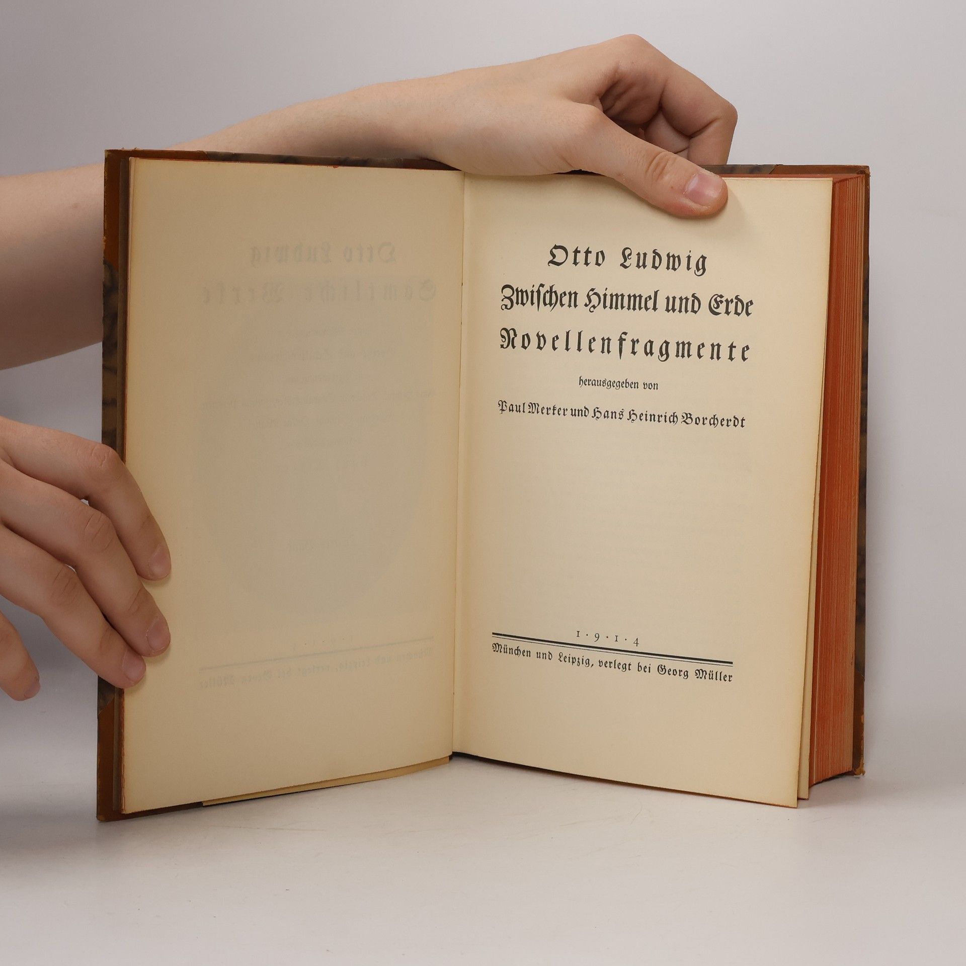 Otto Ludwig Zwischen Himmel und Erde