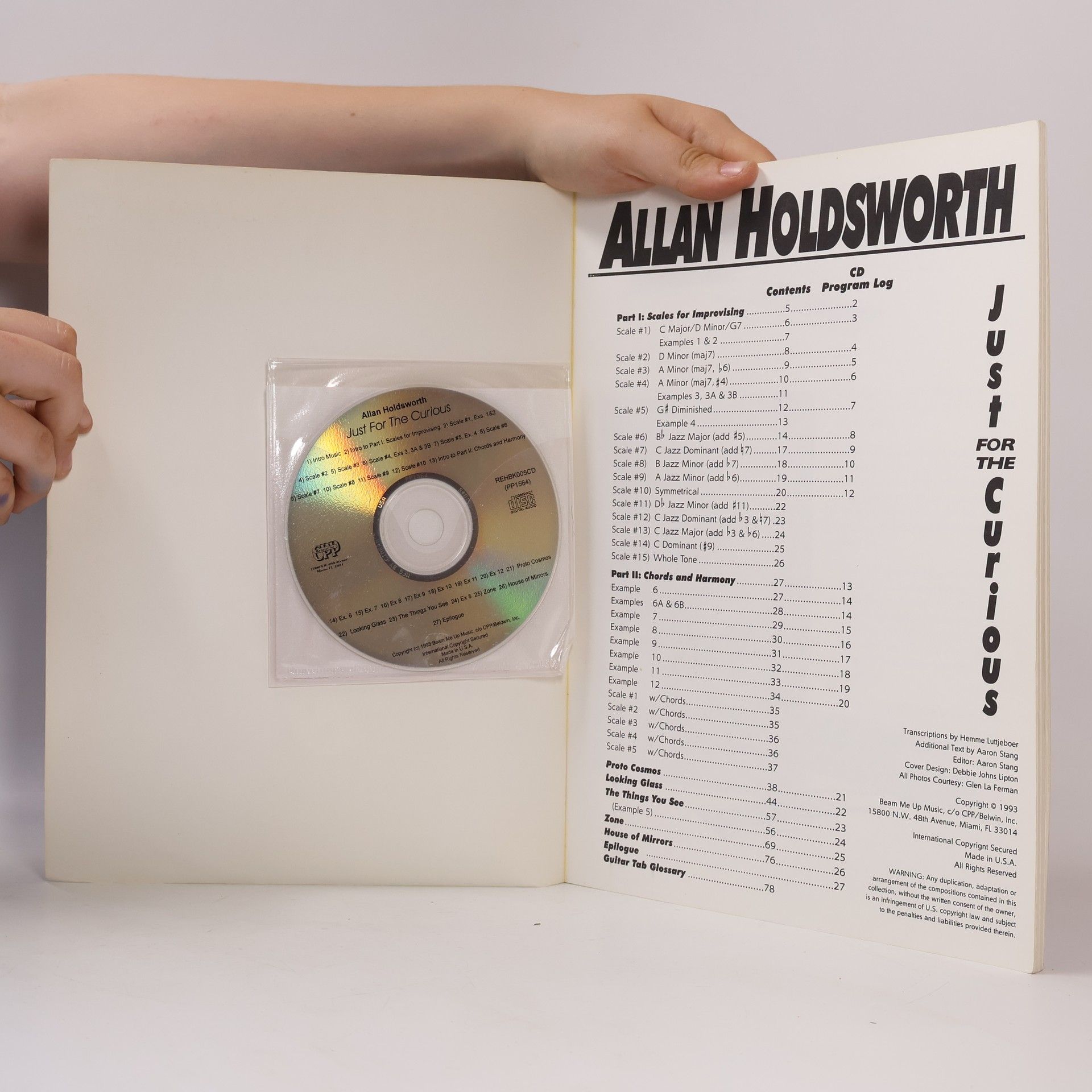 Allan Holdsworth Allan Holdsworth. Just for the Curious