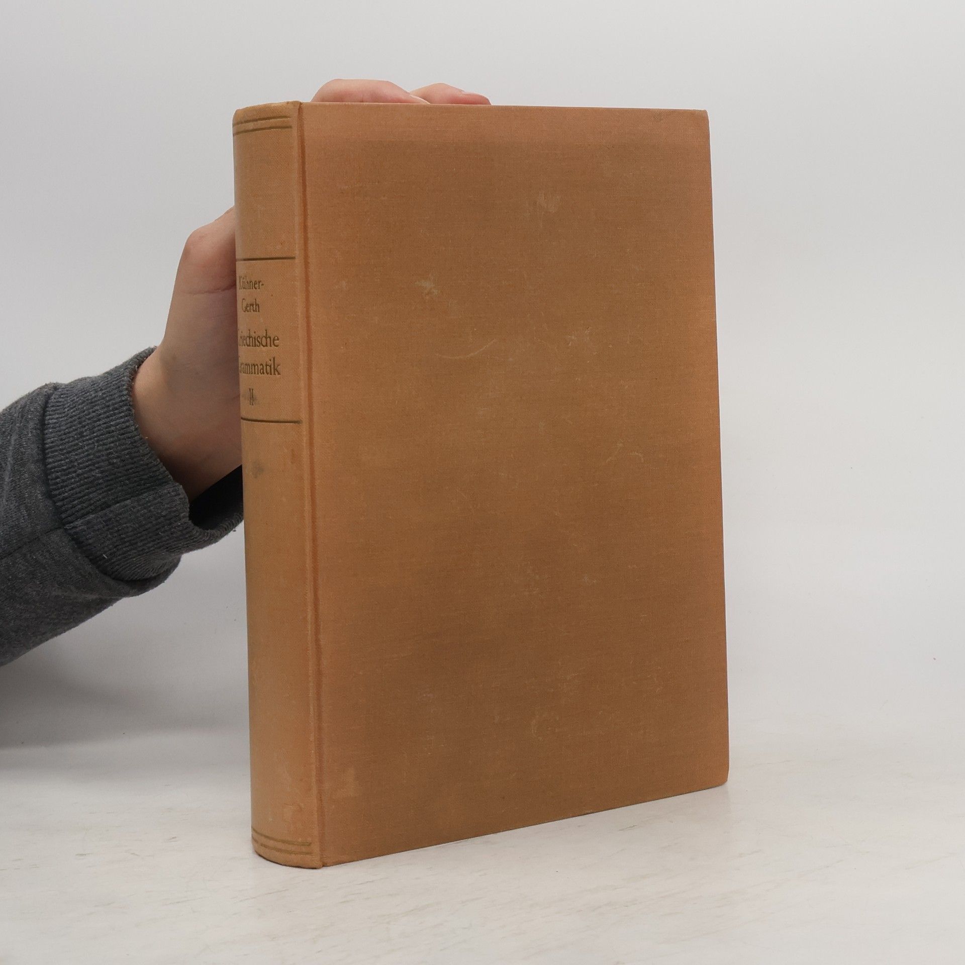 Bernhard Gerth Ausführliche Grammatik der griechischen Sprache