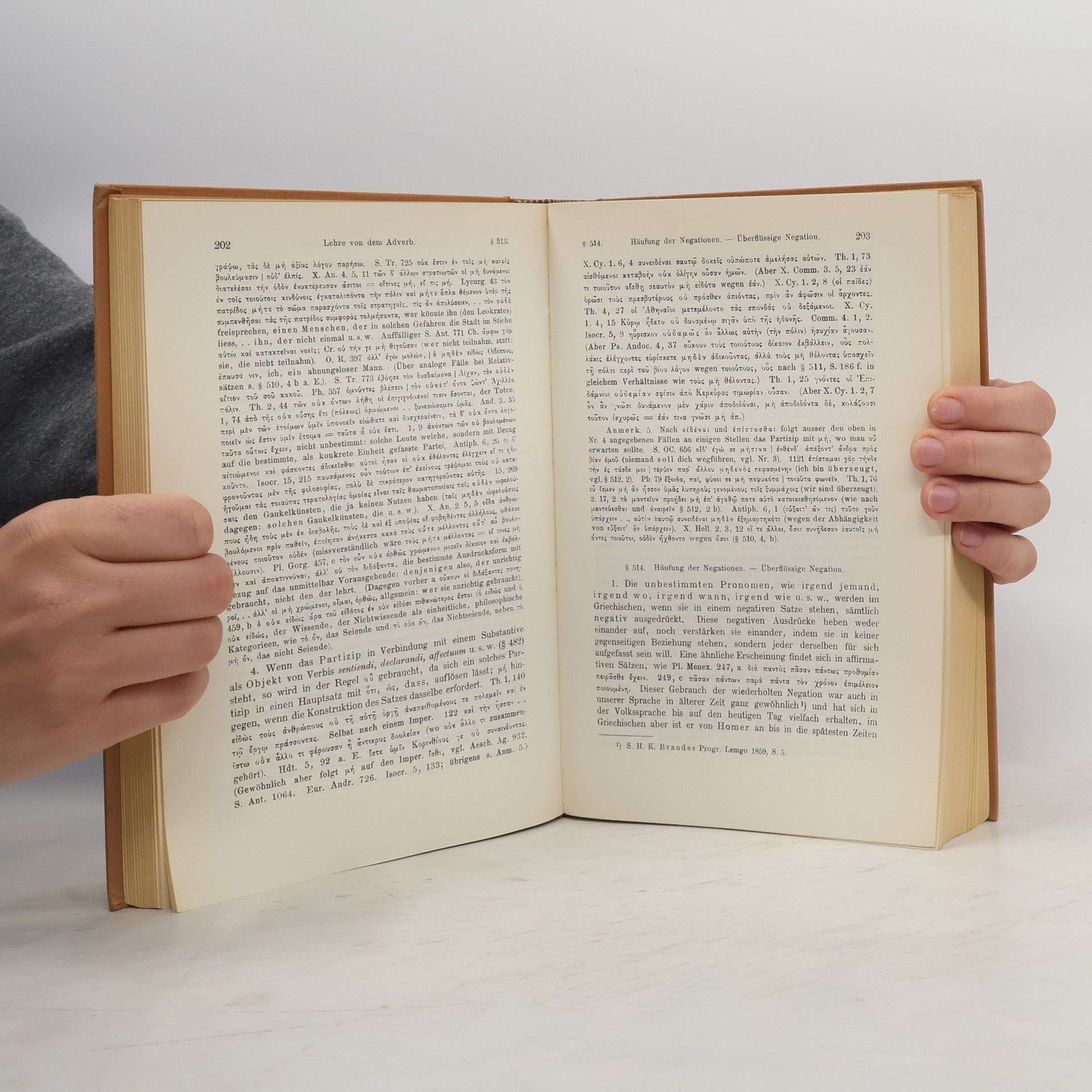 Raphael Kühner Ausführliche Grammatik der griechischen Sprache