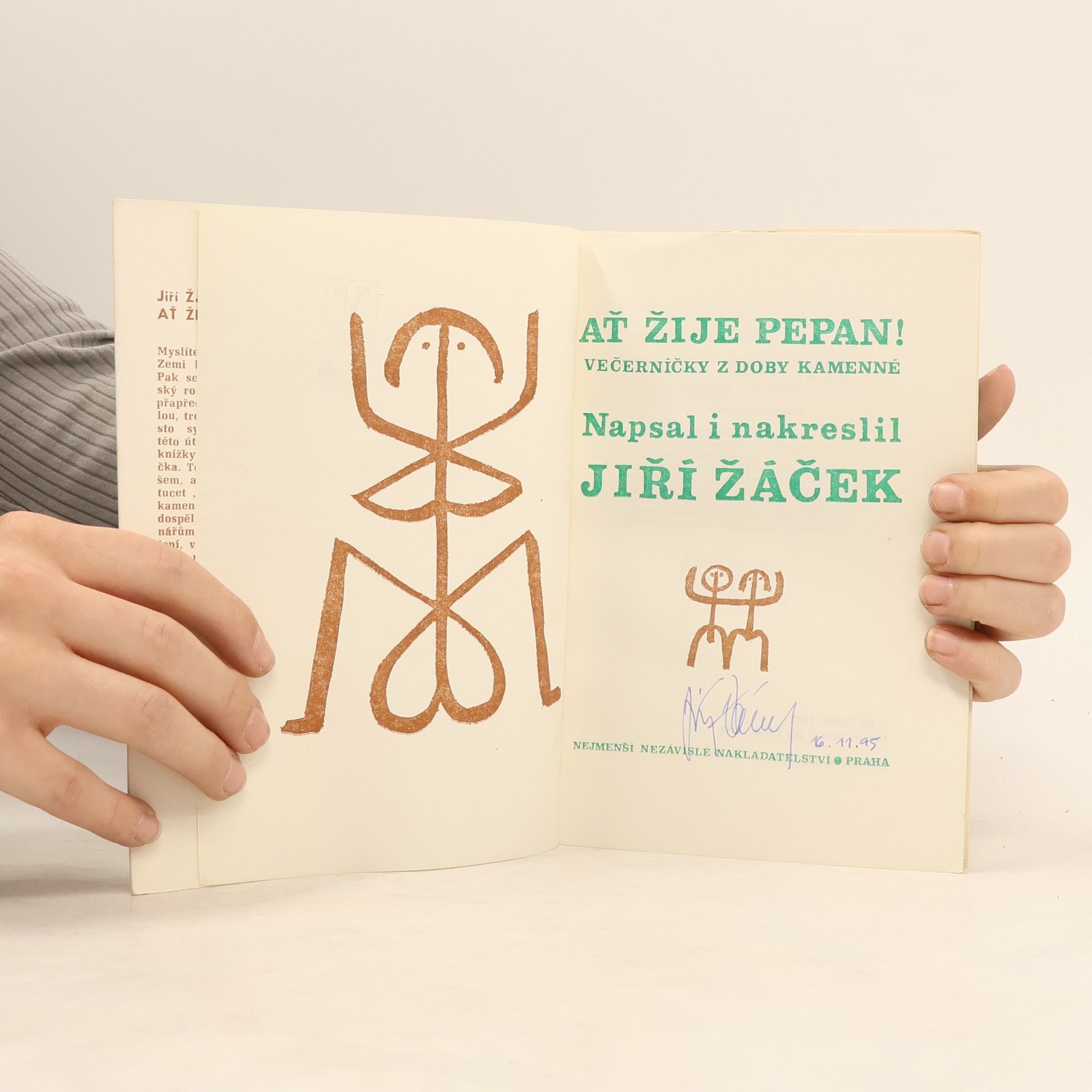 Jiří Žáček Ať žije Pepan!