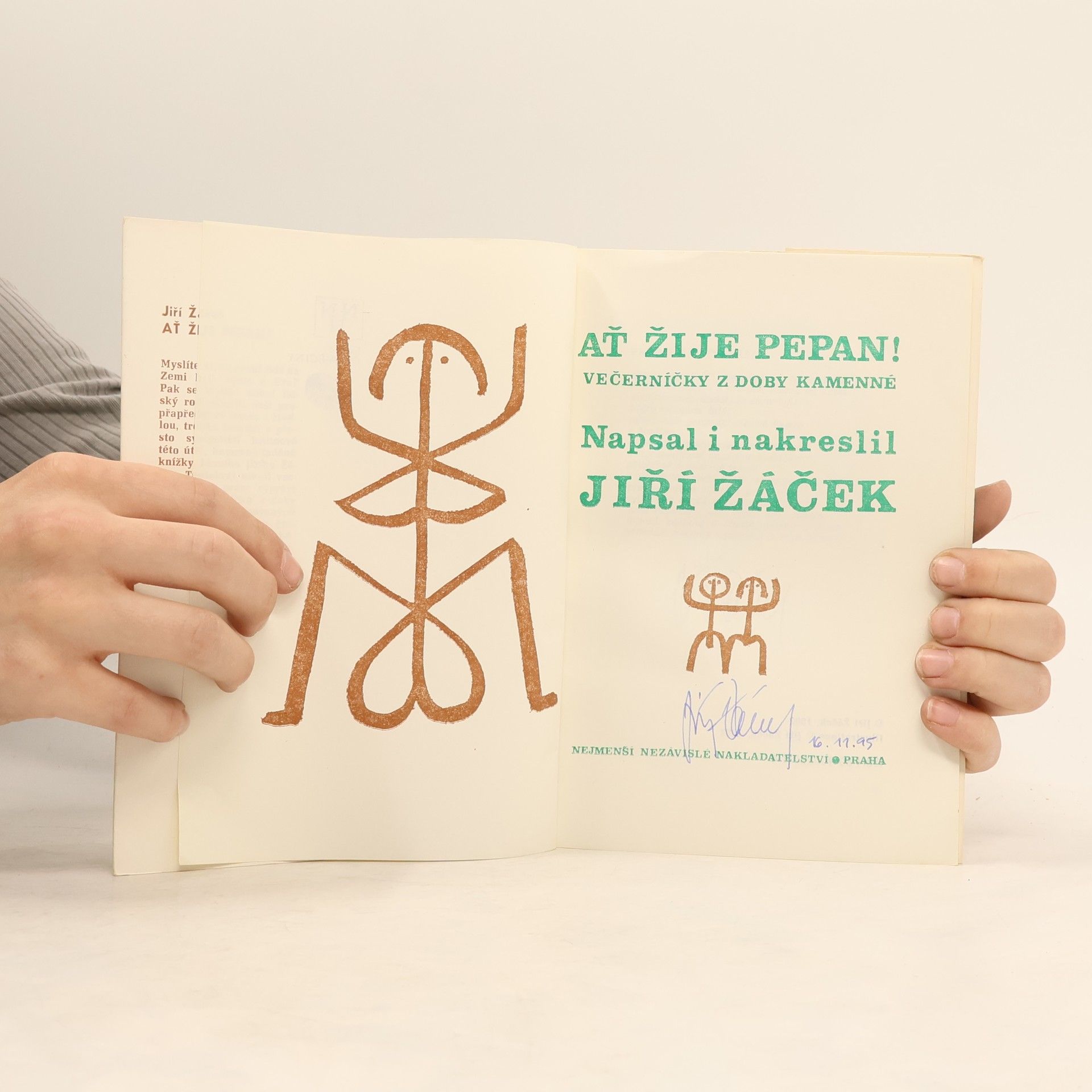 Jiří Žáček Ať žije Pepan!