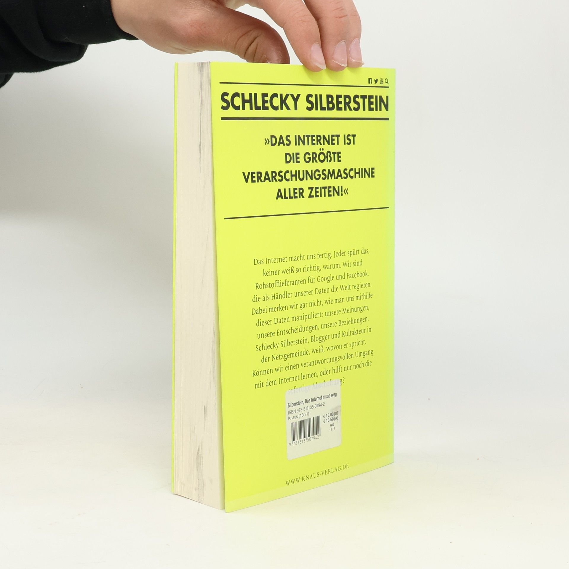 Schlecky Silberstein Das Internet muss weg