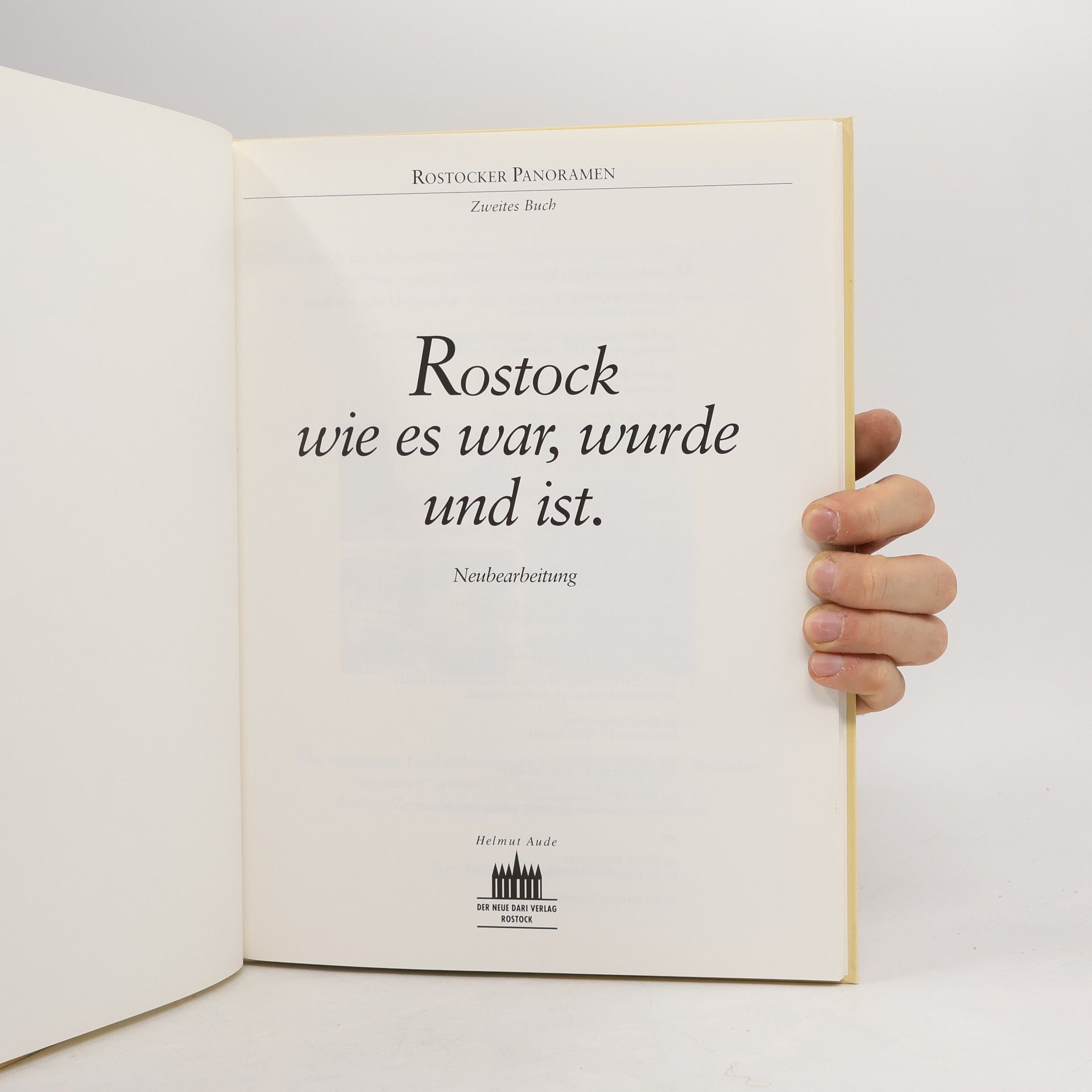Autores varios Rostock wie es war, wurde uns ist.