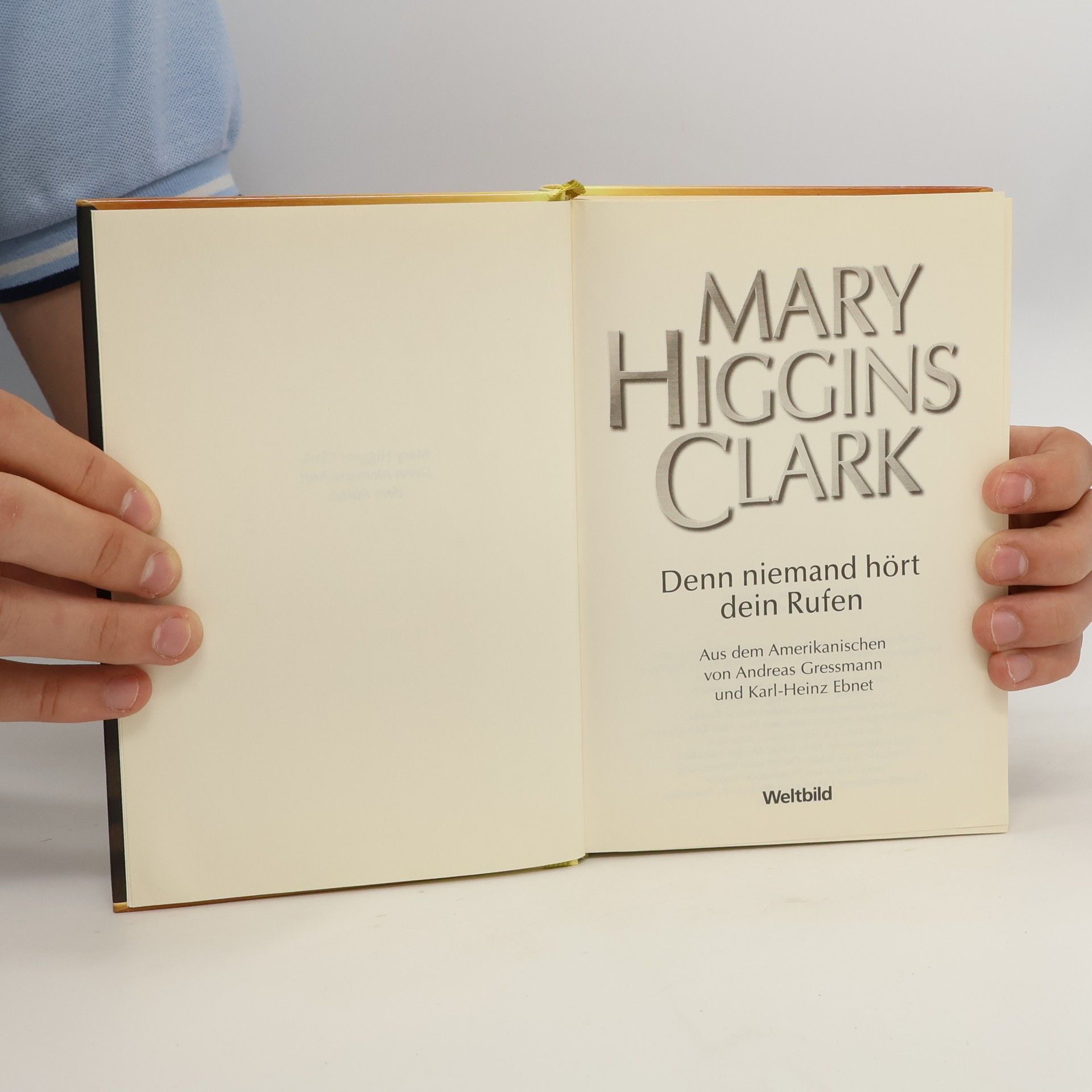 Mary Higgins Clark Denn niemand hört dein Rufen