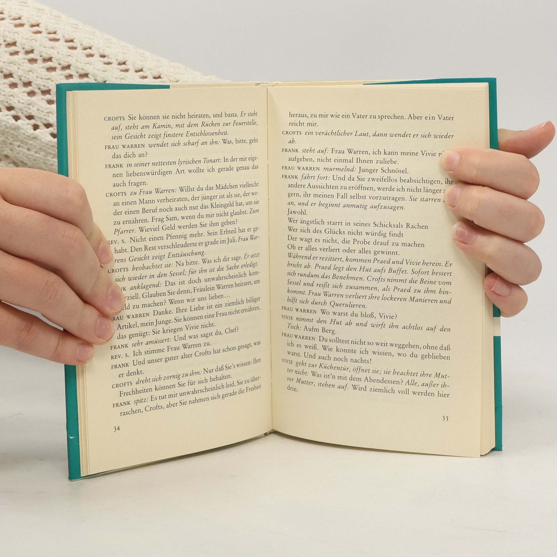 George Bernard Shaw Frau Warrens Beruf