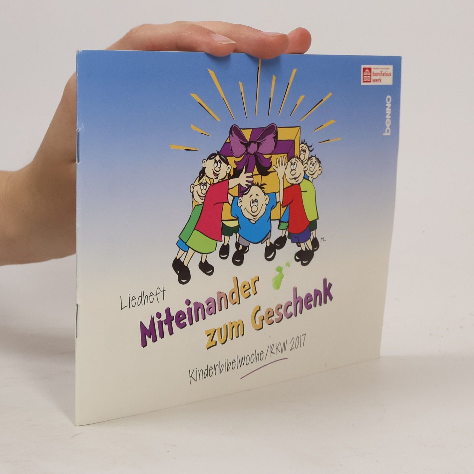 Collectif d'auteurs Liedheft Miteinander zum Geschenk