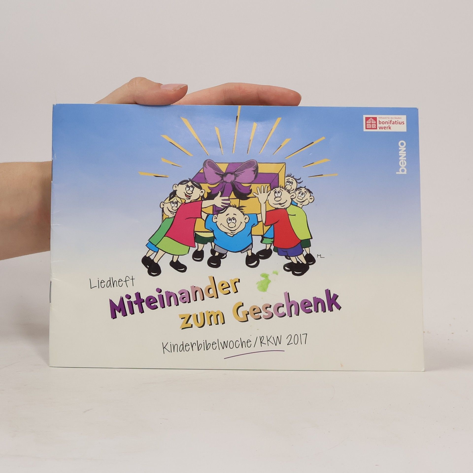 Liedheft Miteinander zum Geschenk