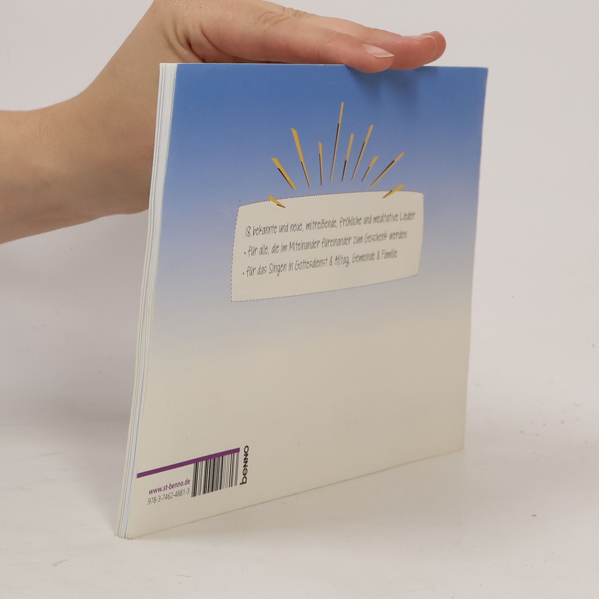 Liedheft Miteinander zum Geschenk