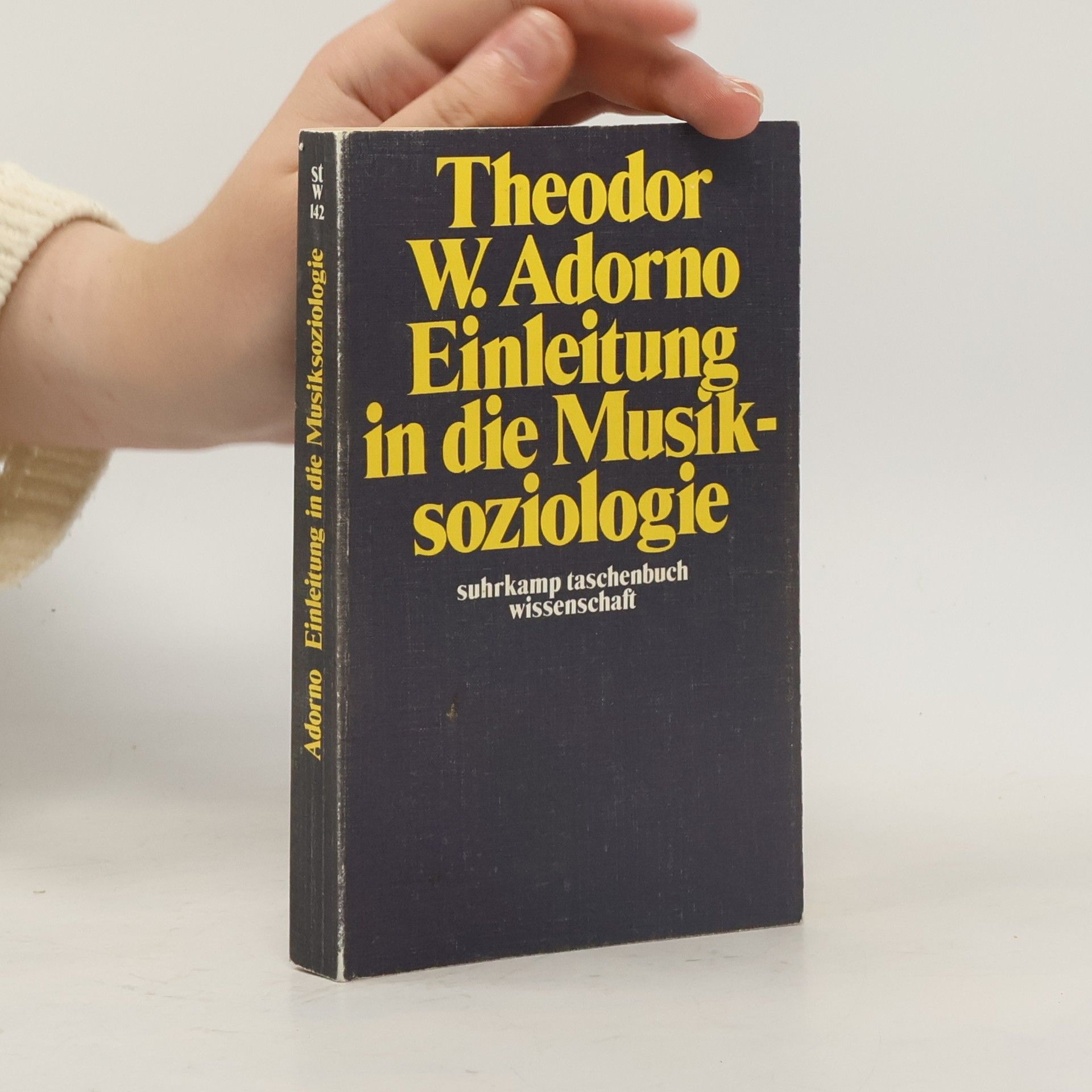Theodor W. Adorno Einleitung in die Musiksoziologie