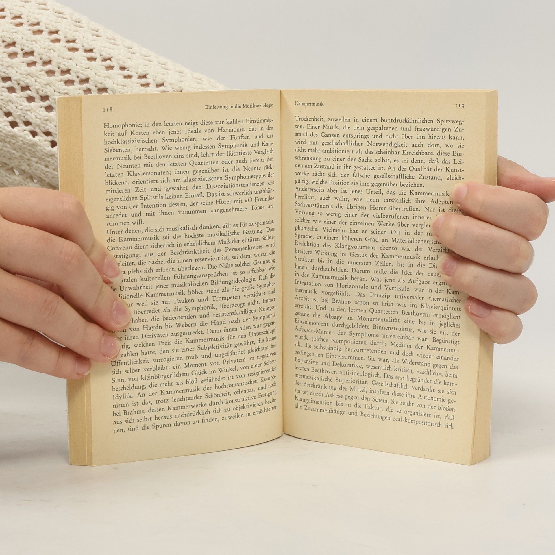 Theodor W. Adorno Einleitung in die Musiksoziologie