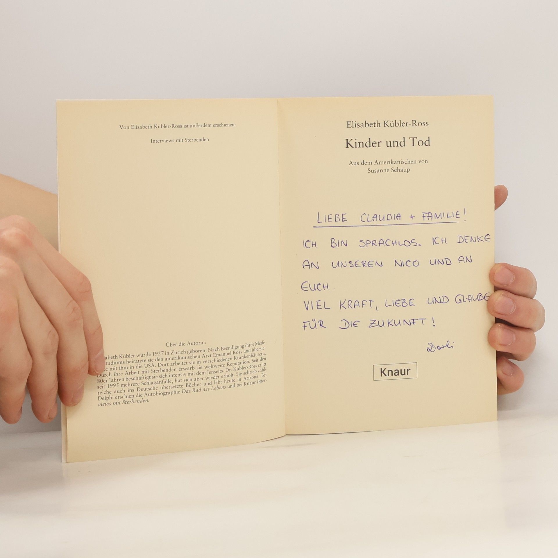 Elisabeth KüblerRoss Kinder und Tod