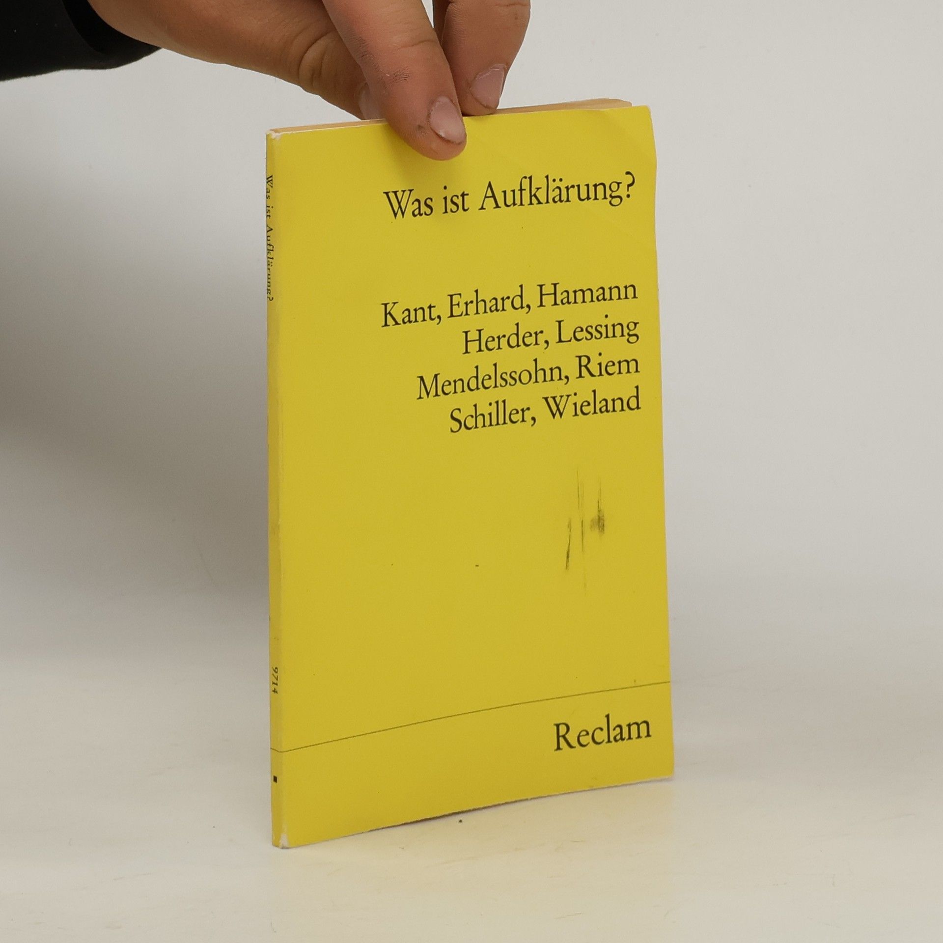 Ehrhard Bahr Was ist Aufklärung?