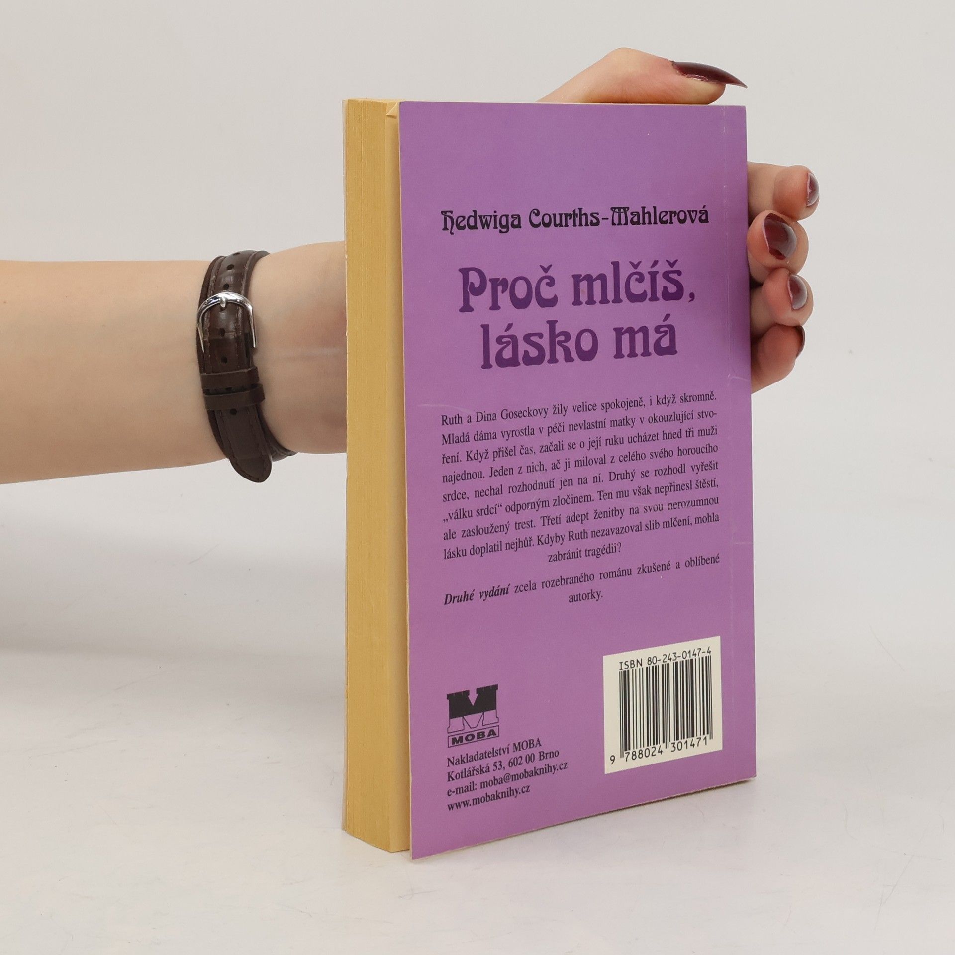 Hedwig Courths-Mahler Proč mlčíš, lásko má