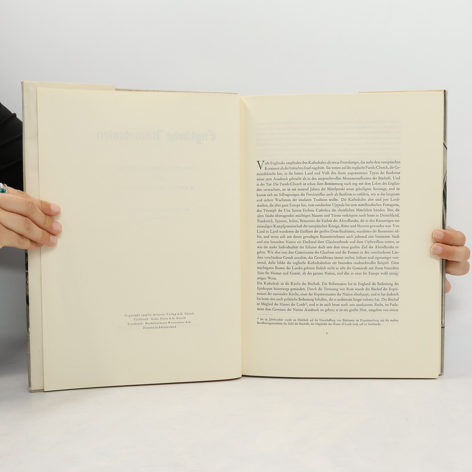 Martin Hürlimann Englische Kathedralen