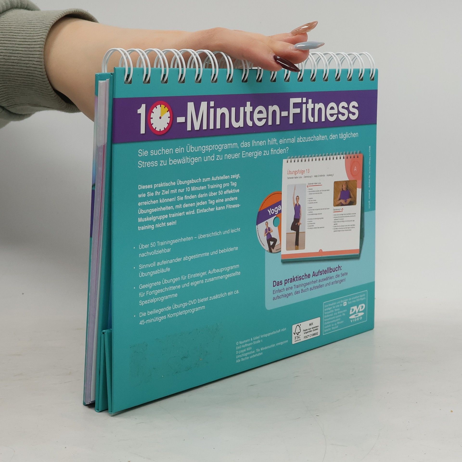 Kolektiv autorů 10-Minuten-Fitness Yoga (+CD)