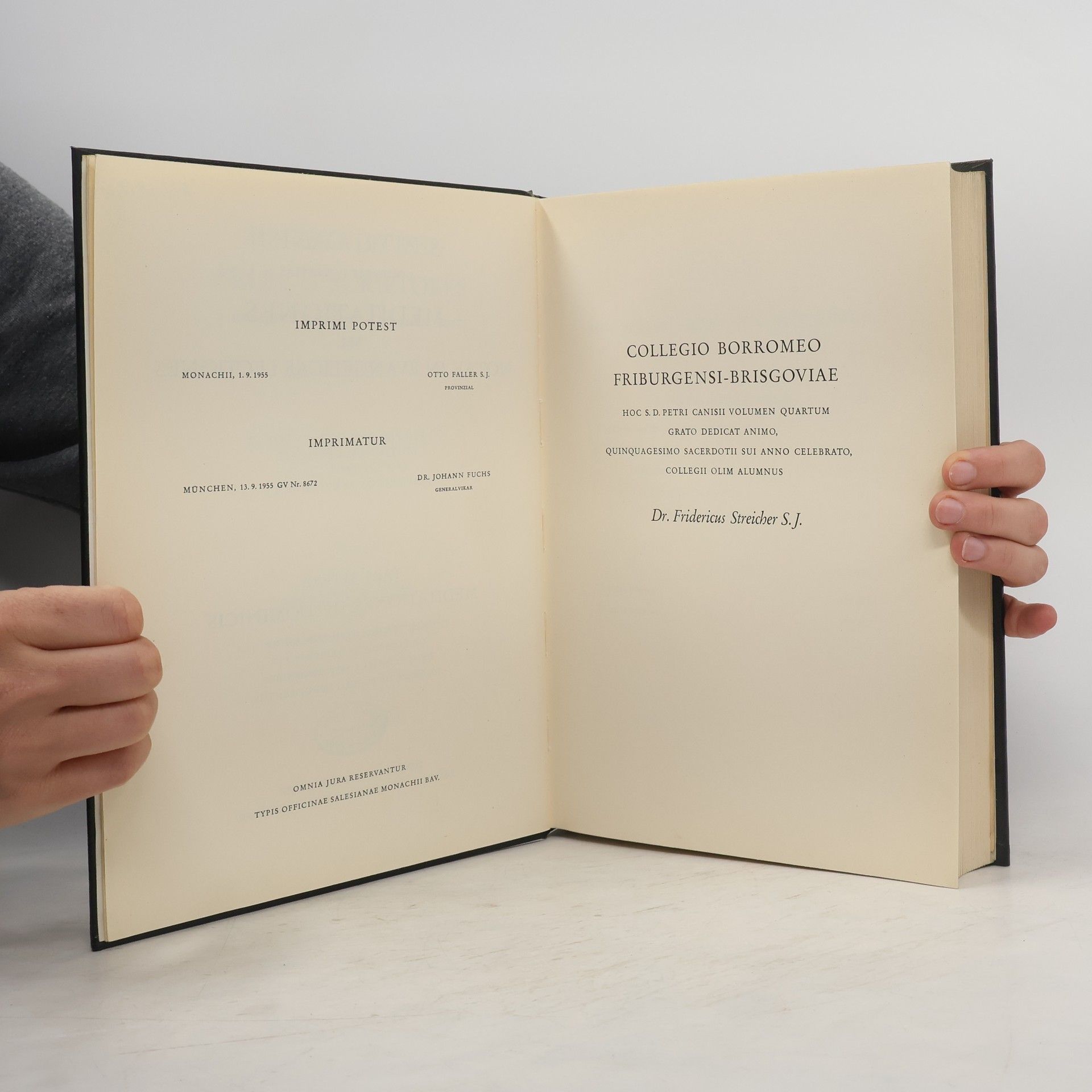 Friedrich Streicher Meditationes seu notae in evangelicas lectiones