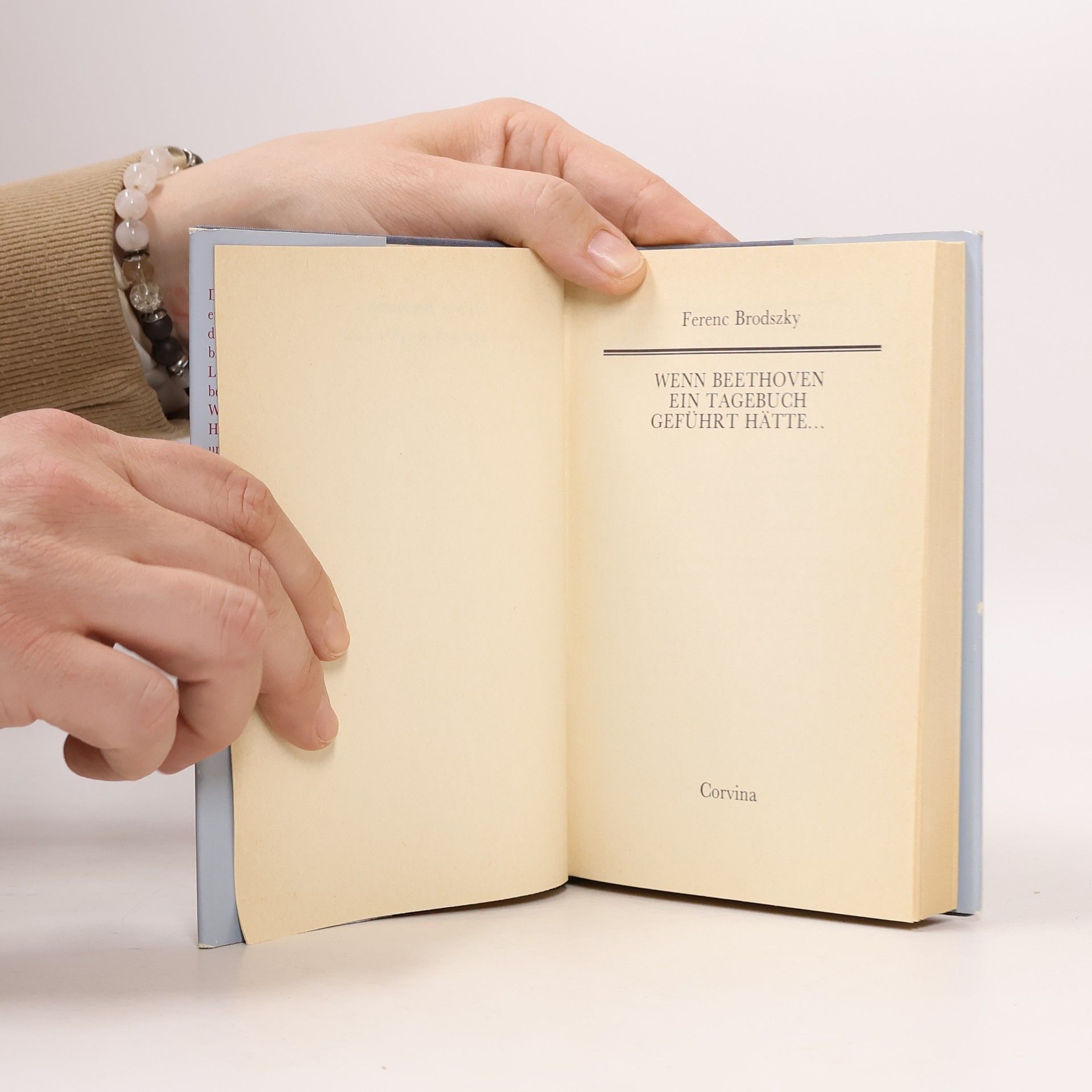Ferenc Brodszky Wenn Beethoven ein Tagebuch Geführt Hätte...