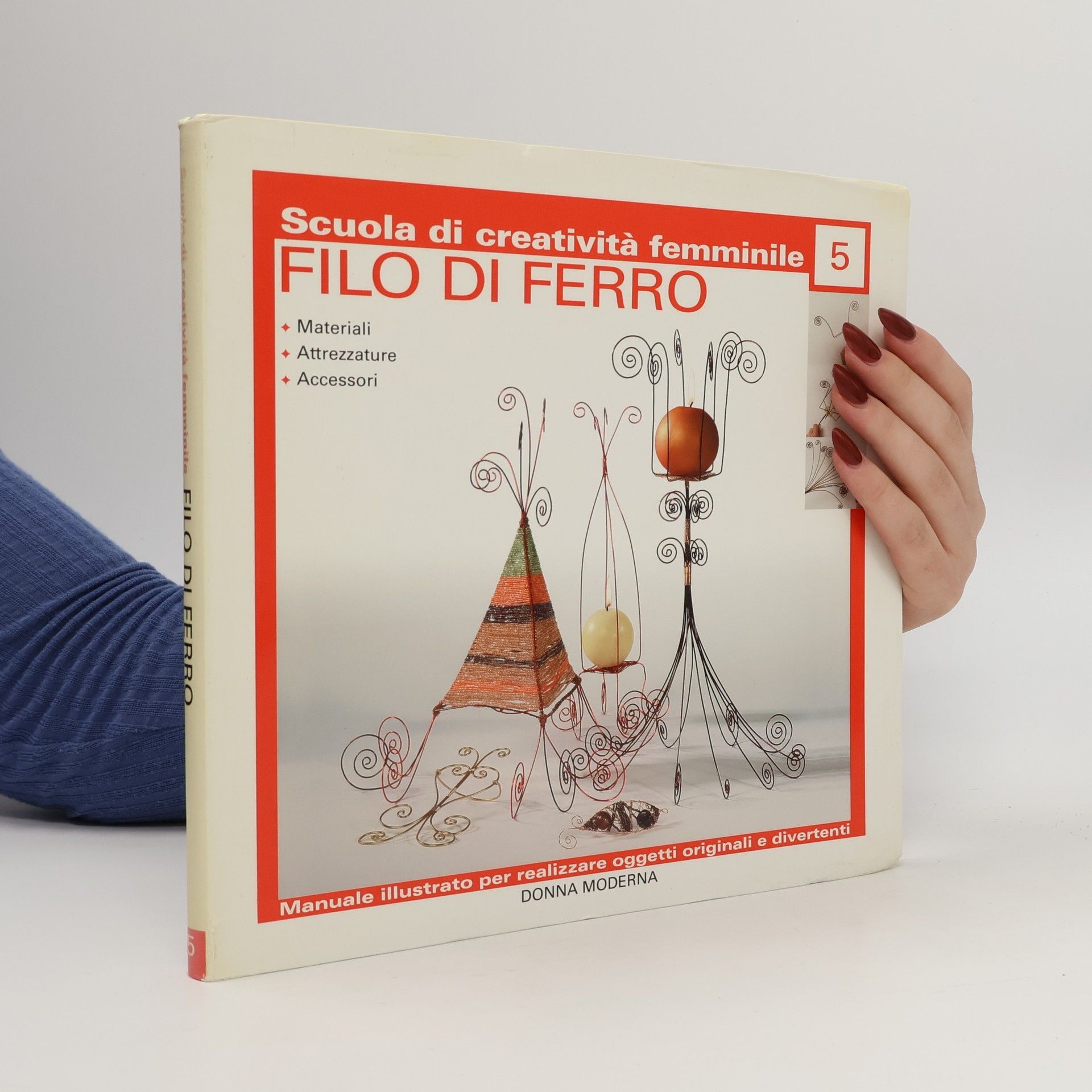 Anna Borrelli Scuola di creatività femminile 5. Filo di ferro