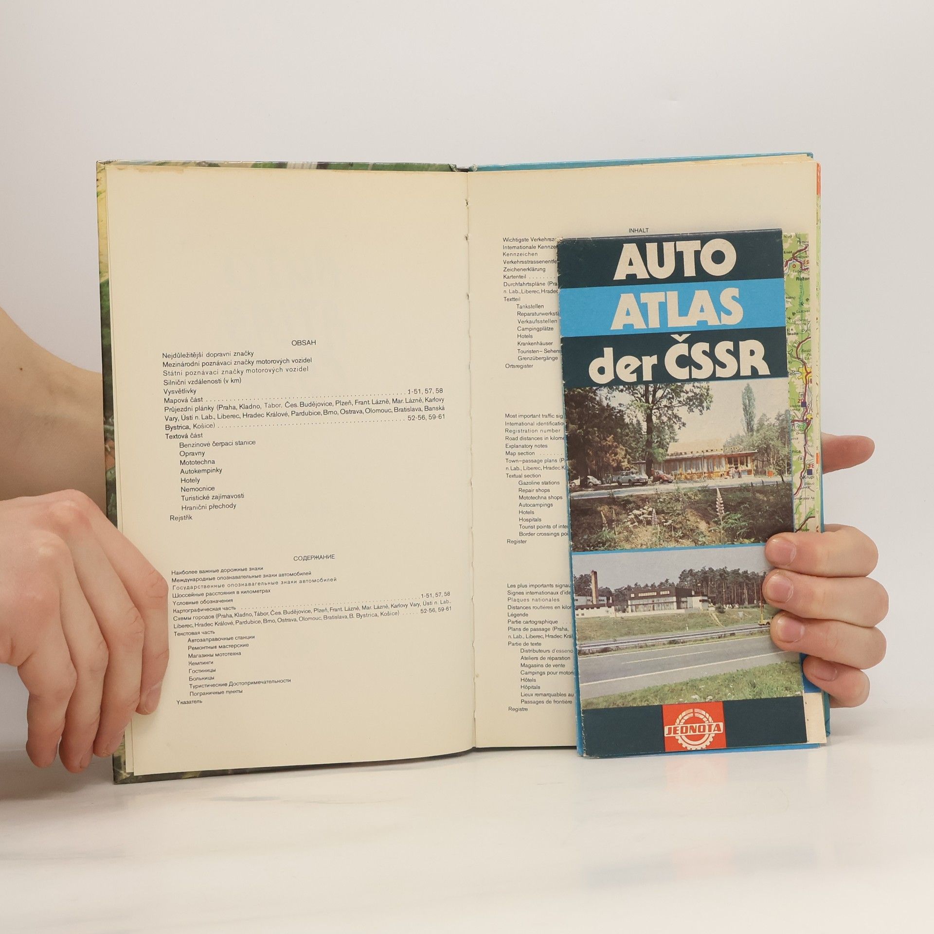 Autorenkollektiv Autoatlas ČSSR : 1:400000