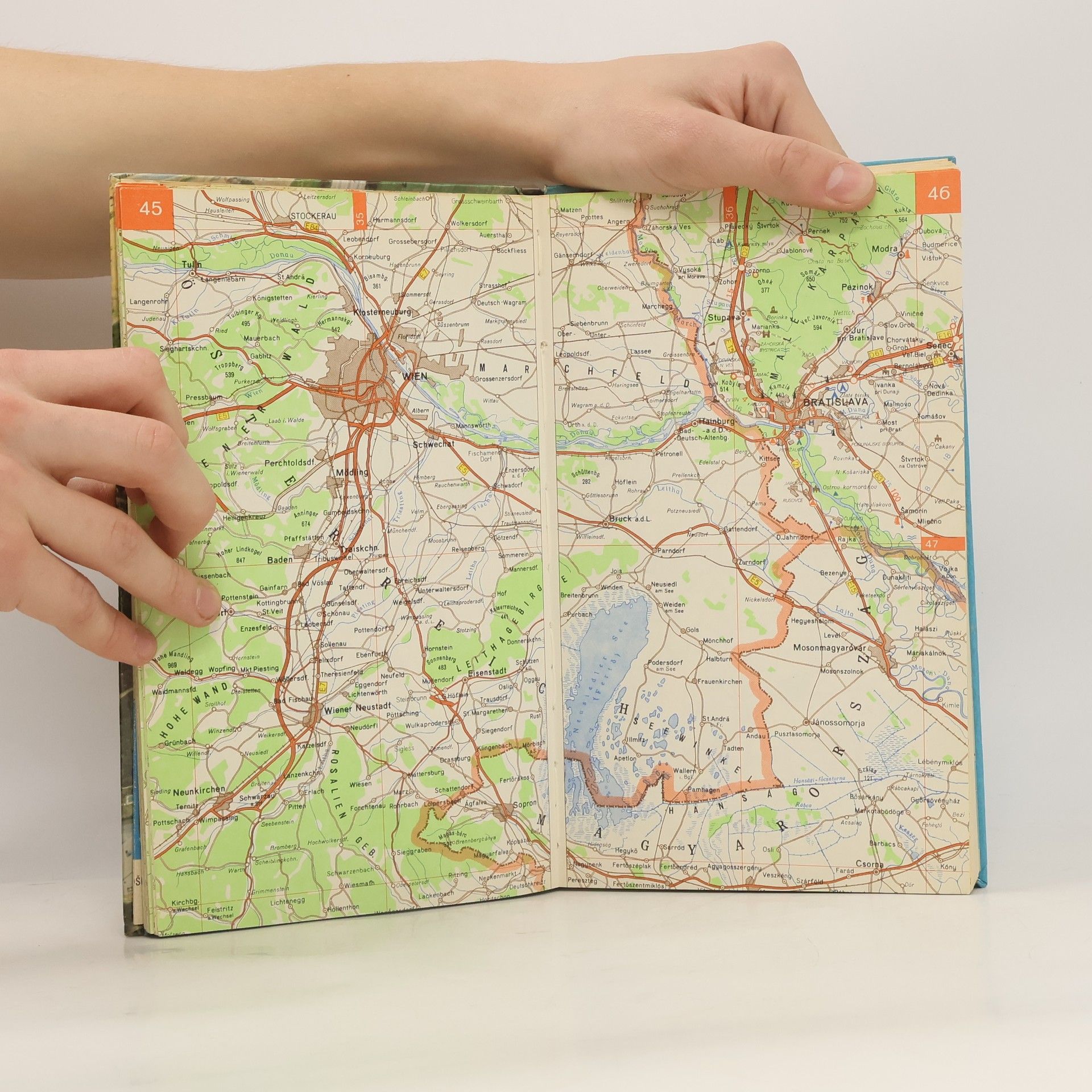 Autorenkollektiv Autoatlas ČSSR : 1:400000