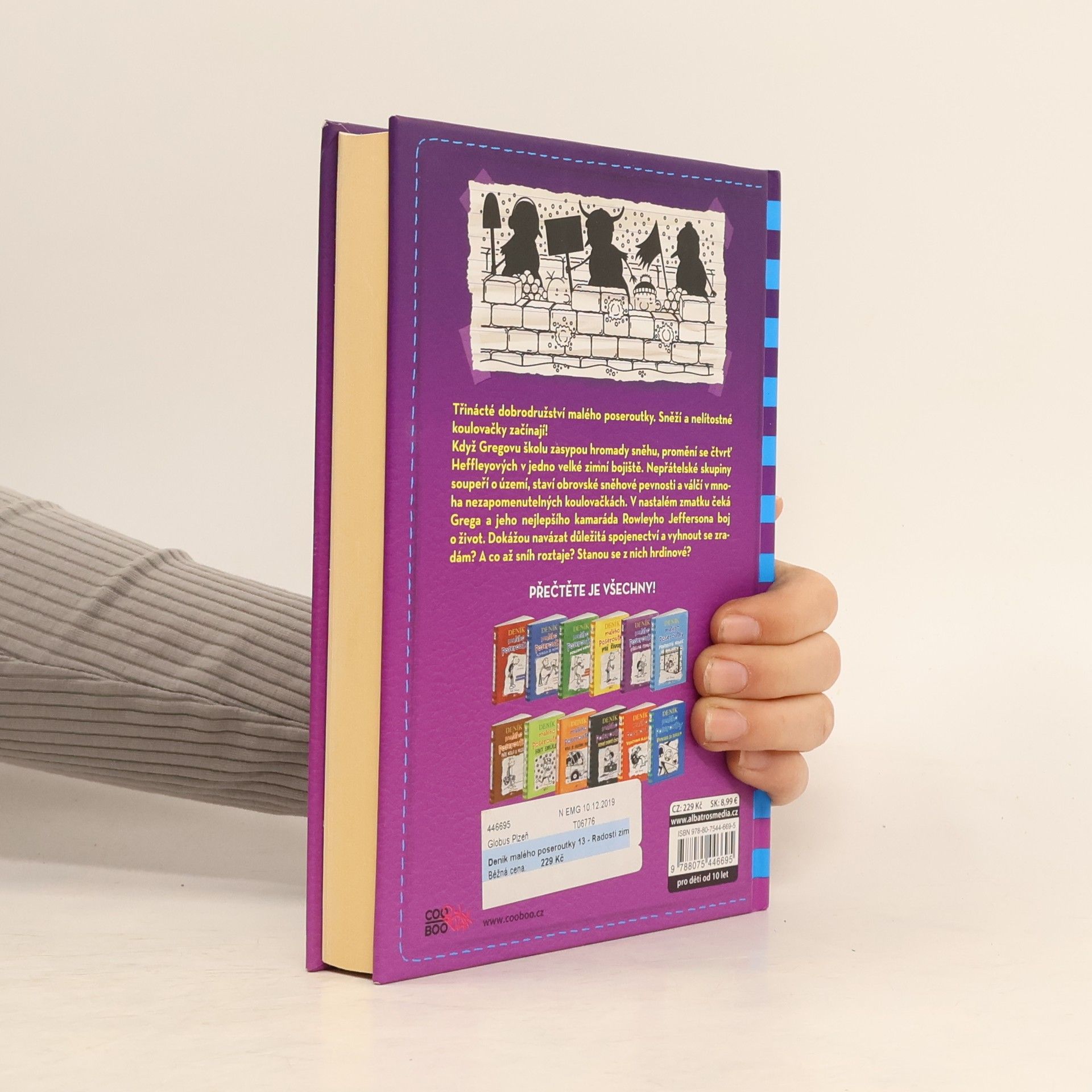 Jeff Kinney Deník malého poseroutky 13. Radosti zimy