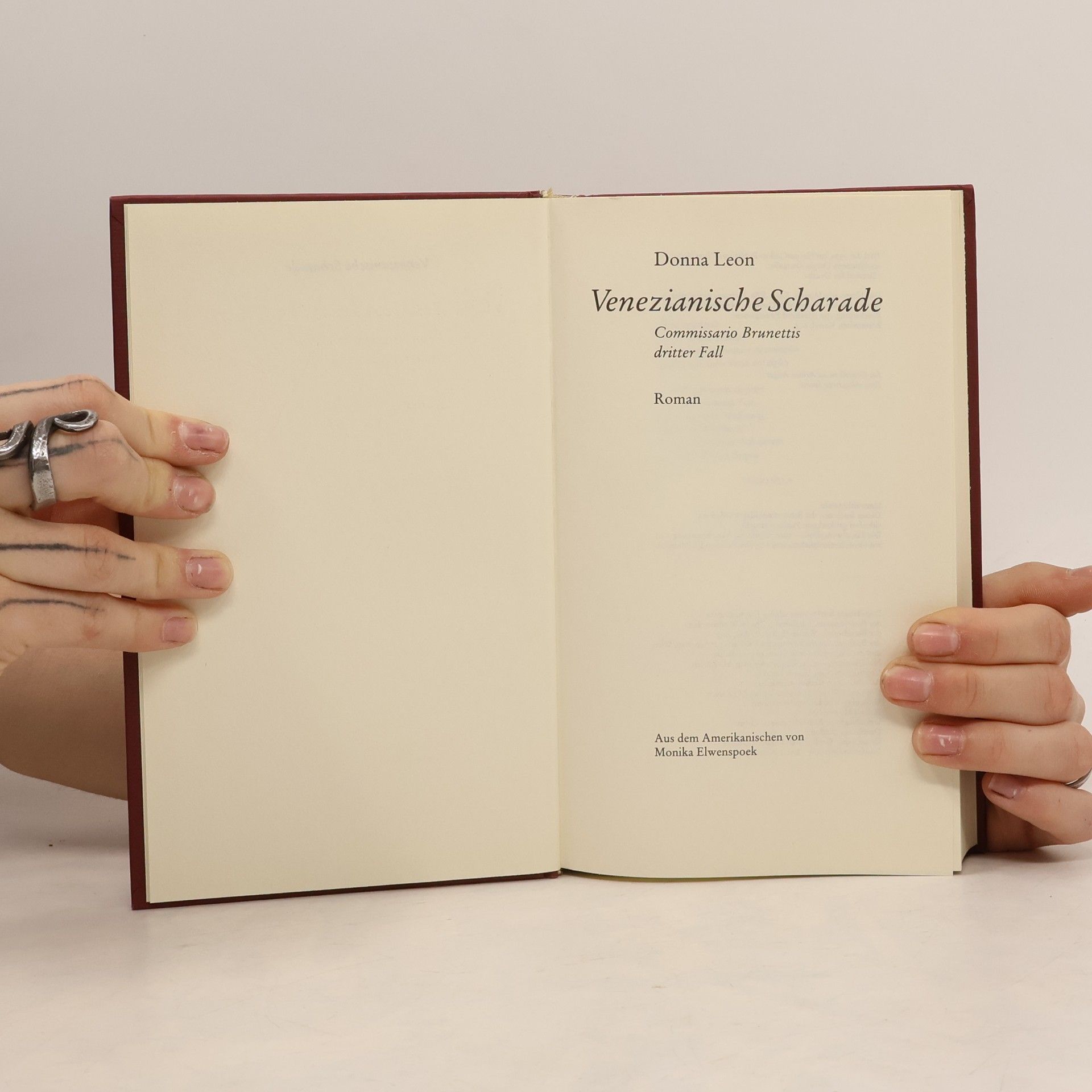 Donna Leon Venezianische Scharade