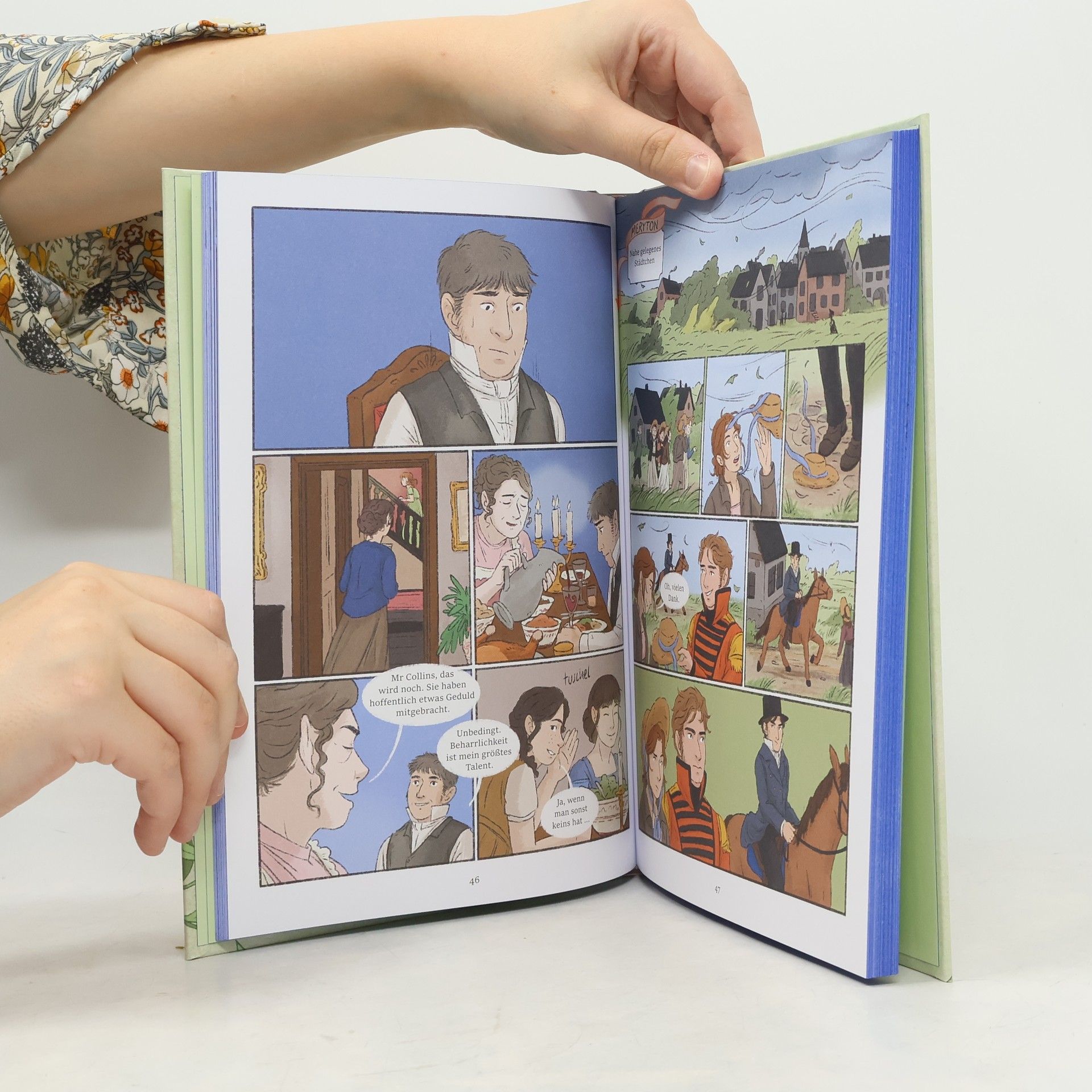 Anna Opel Stolz und Vorurteil – die Graphic Novel nach Jane Austen