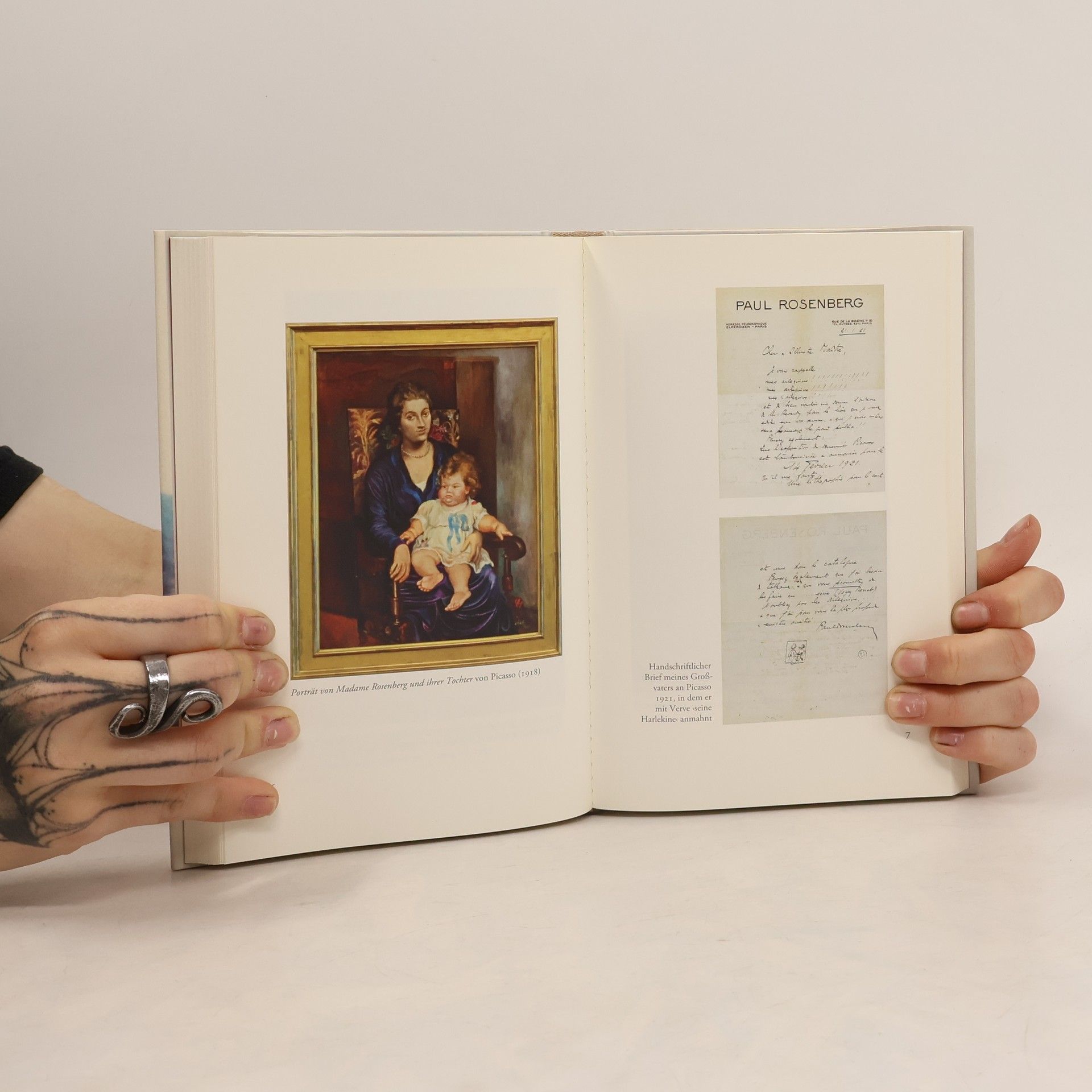Anne Sinclair Lieber Picasso, wo bleiben meine Harlekine
