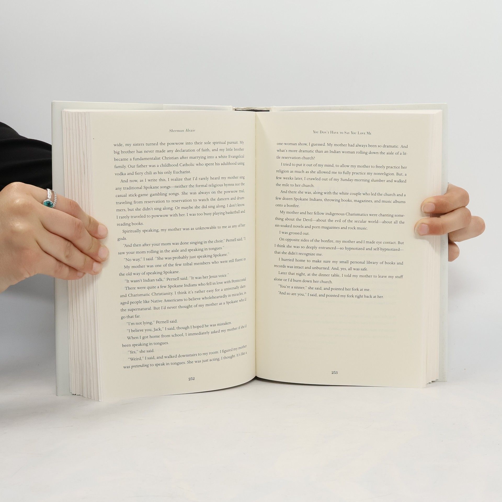 Sherman Alexie You Don't Have to Say You Love Me