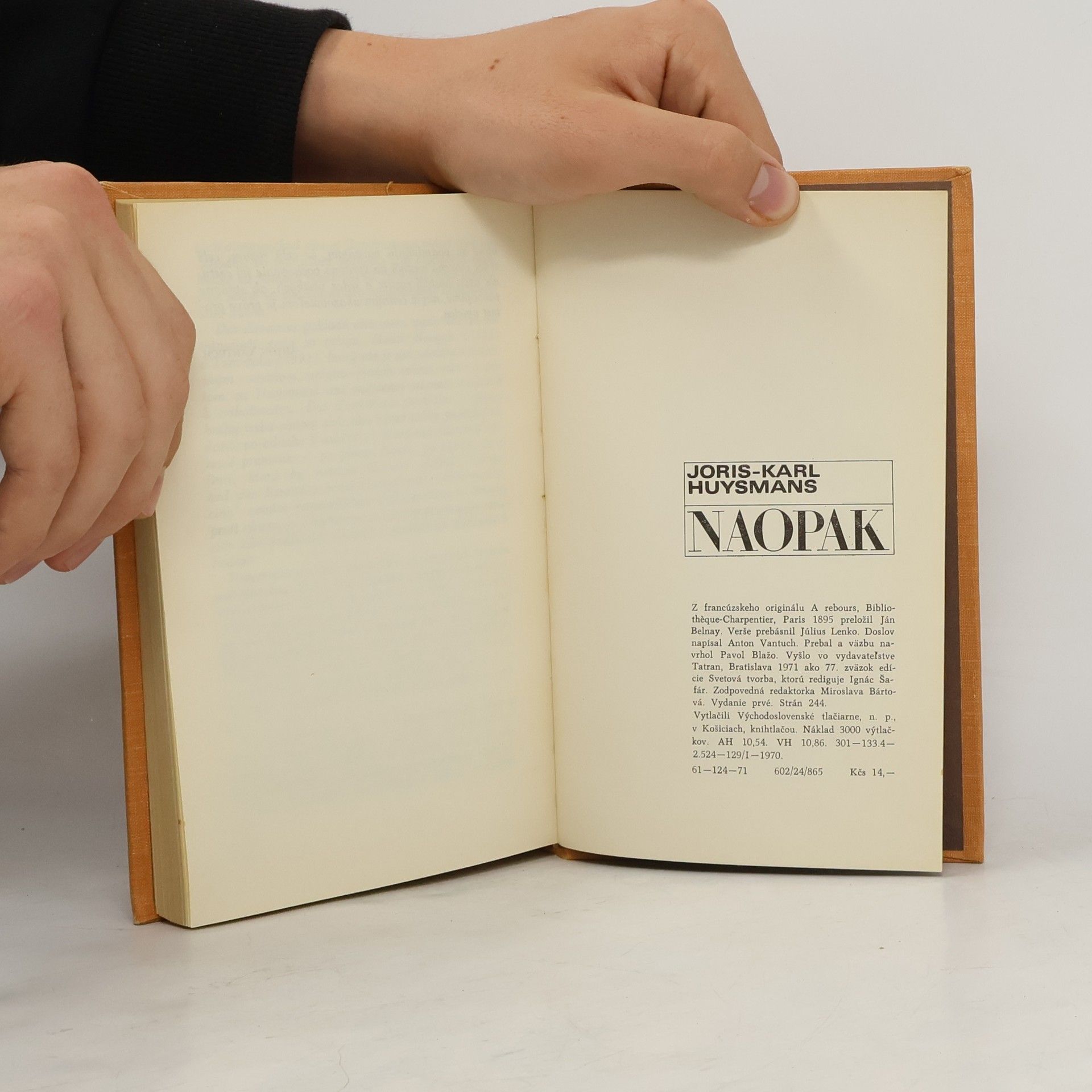 Joris-Karl Huysmans Naopak