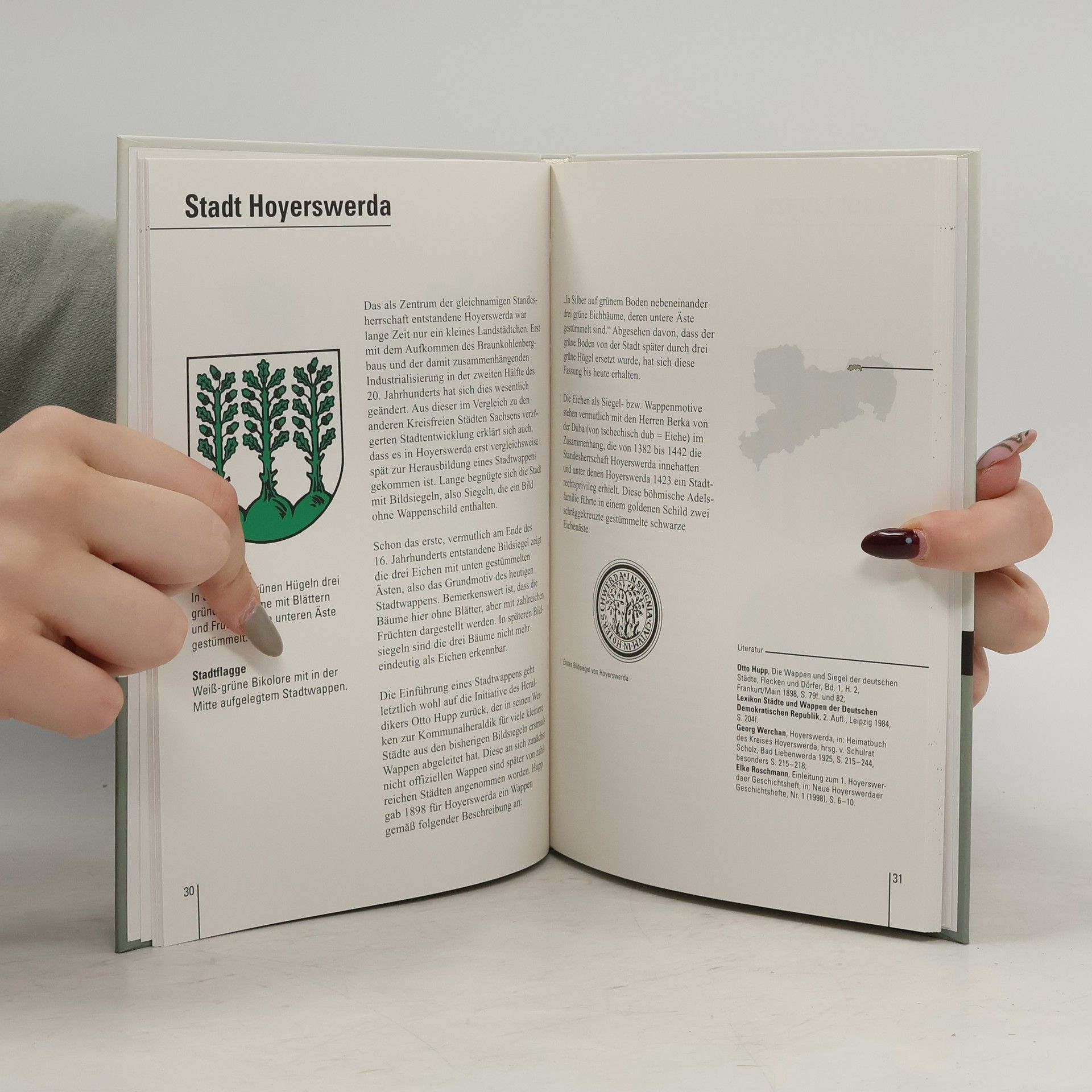Eckhart Leisering Veröffentlichungen des Sächsischen Staatsarchivs: Reihe B / Kleine Schriften - 1: Die Wappen der kreisfreien Städte und Landkreise im Freistaat Sachsen