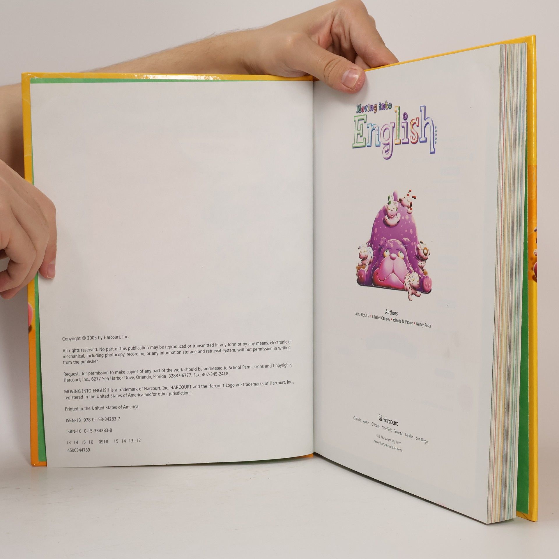 Alma Flor Ada Moving Into English, Grade 1