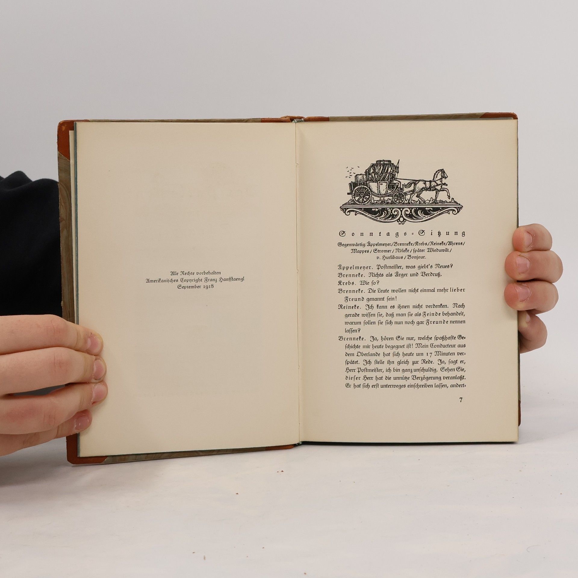 August Heinrich Hoffmann von Fallersleben Das Parlament Schnappel