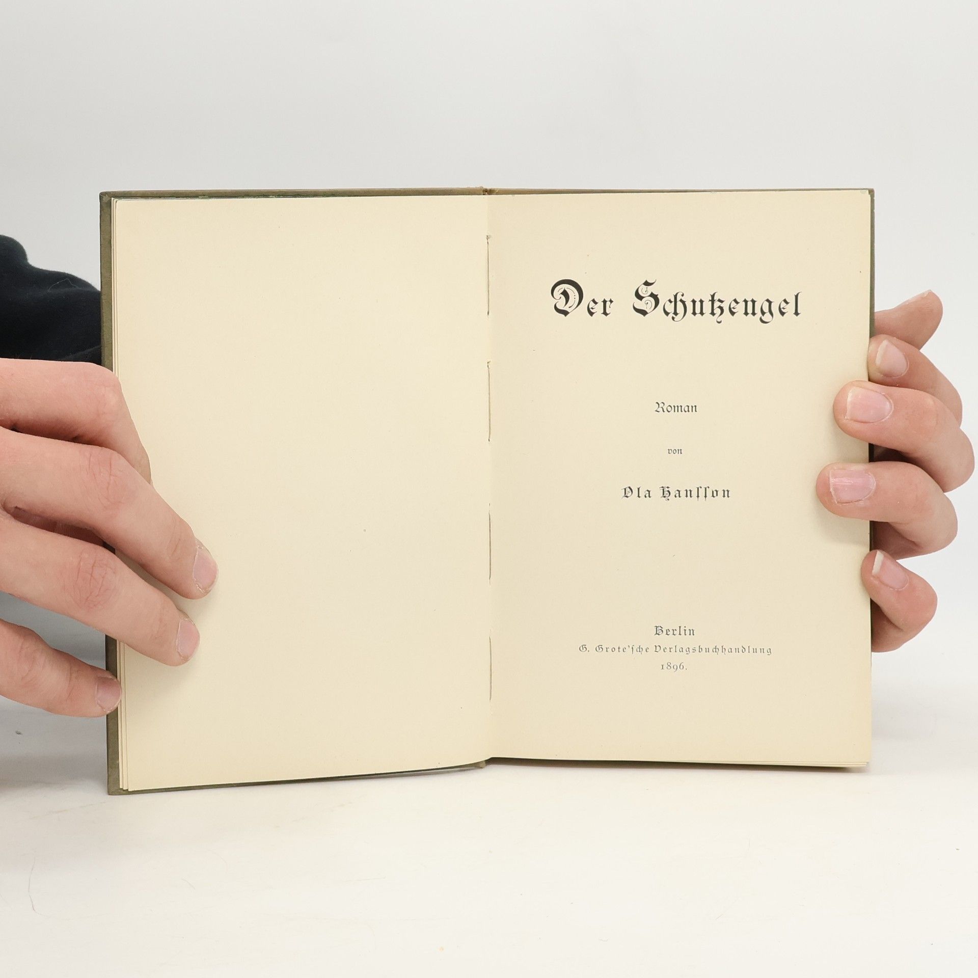 Ola Hansson Der Schutzengel