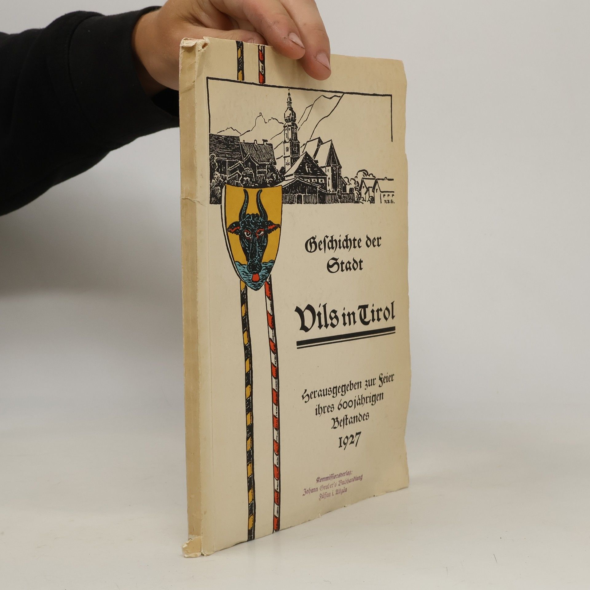 Otto Stolz Geschichte der Stadt Vils in Tirol