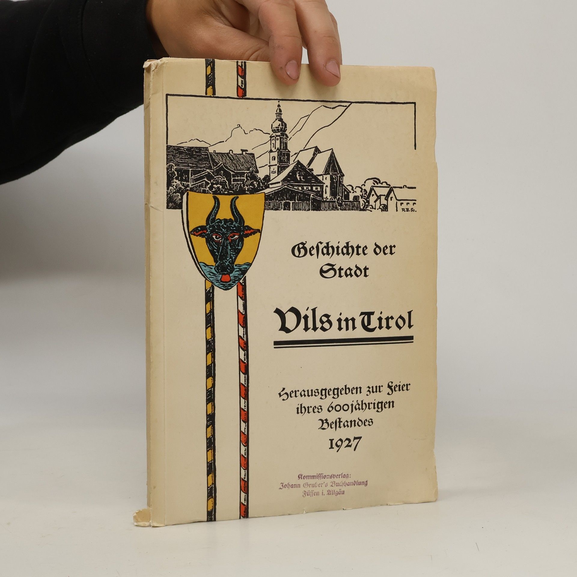 Otto Stolz Geschichte der Stadt Vils in Tirol