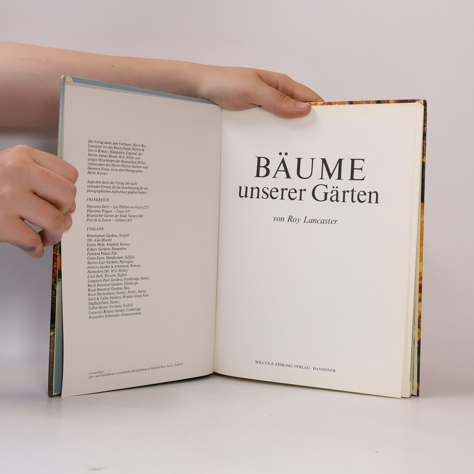 Roy Lancaster Bäume unserer Gärten