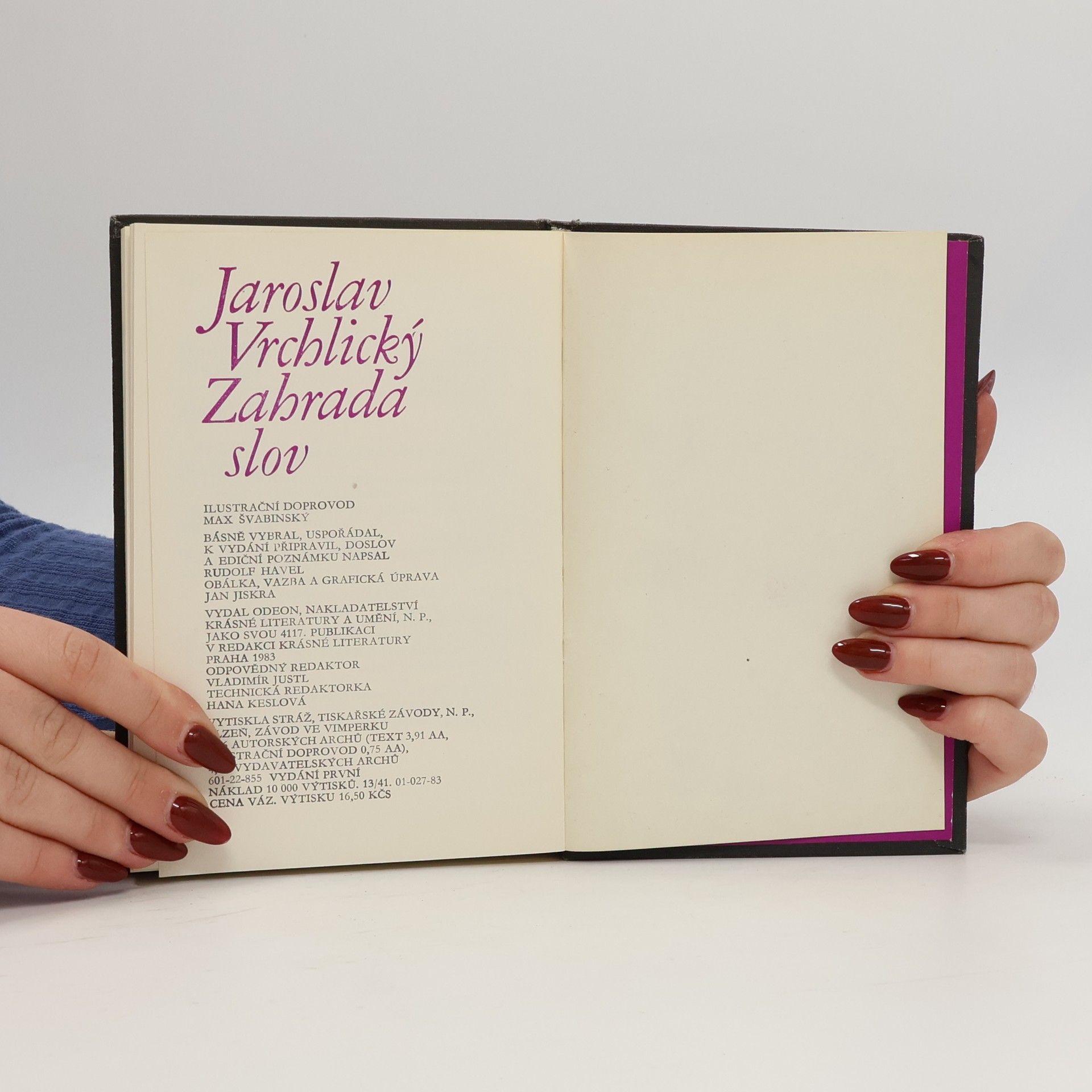 Jaroslav Vrchlický Zahrada slov