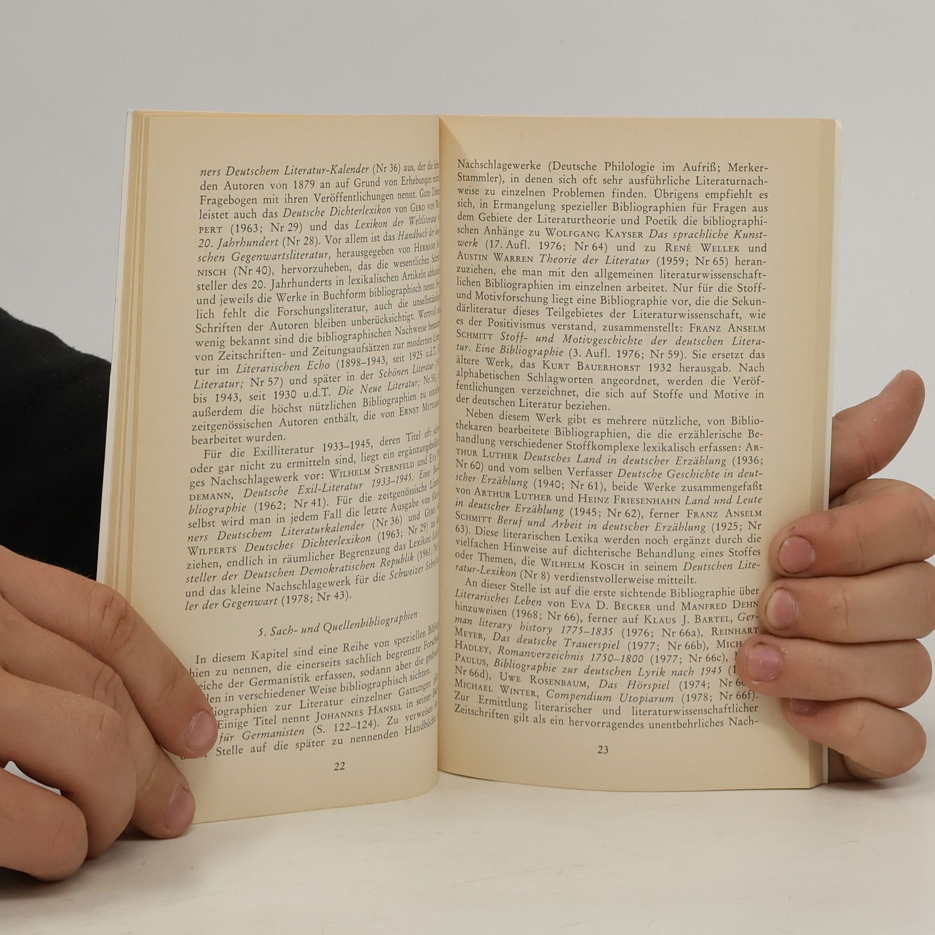 Paul Raabe Einführung in die Bücherkunde zur deutschen Literaturwissenschaft