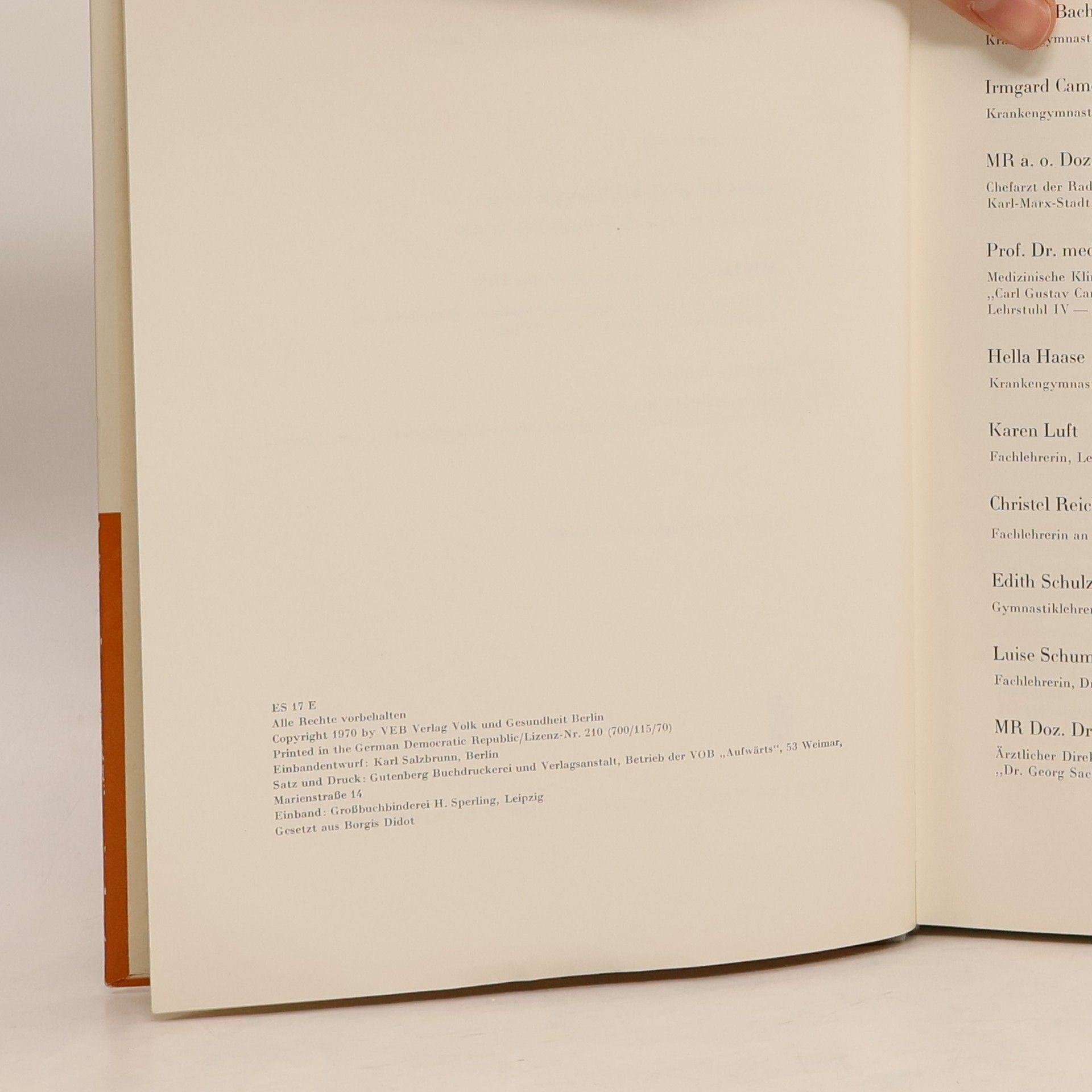 Autores varios Lehrbuch der Physiotherapie 1