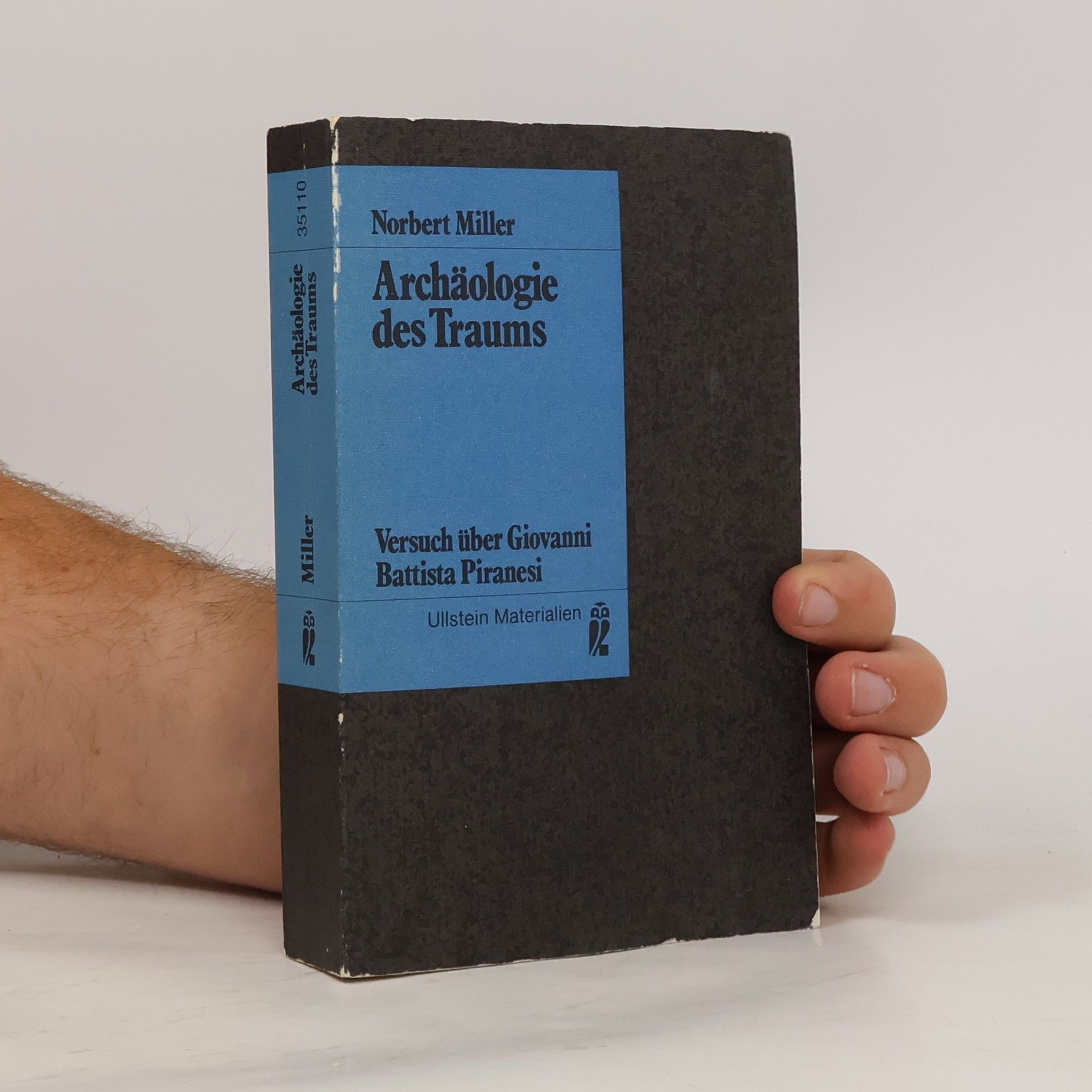 Norbert Miller Archäologie des Traums