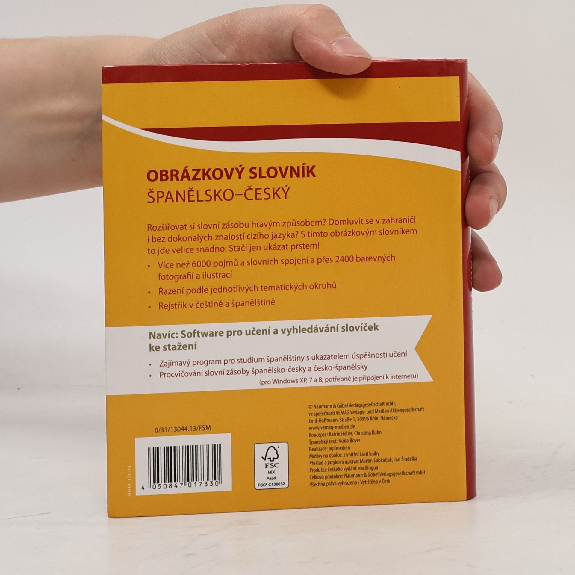 Autorenkollektiv Obrázkový slovník španělsko-český