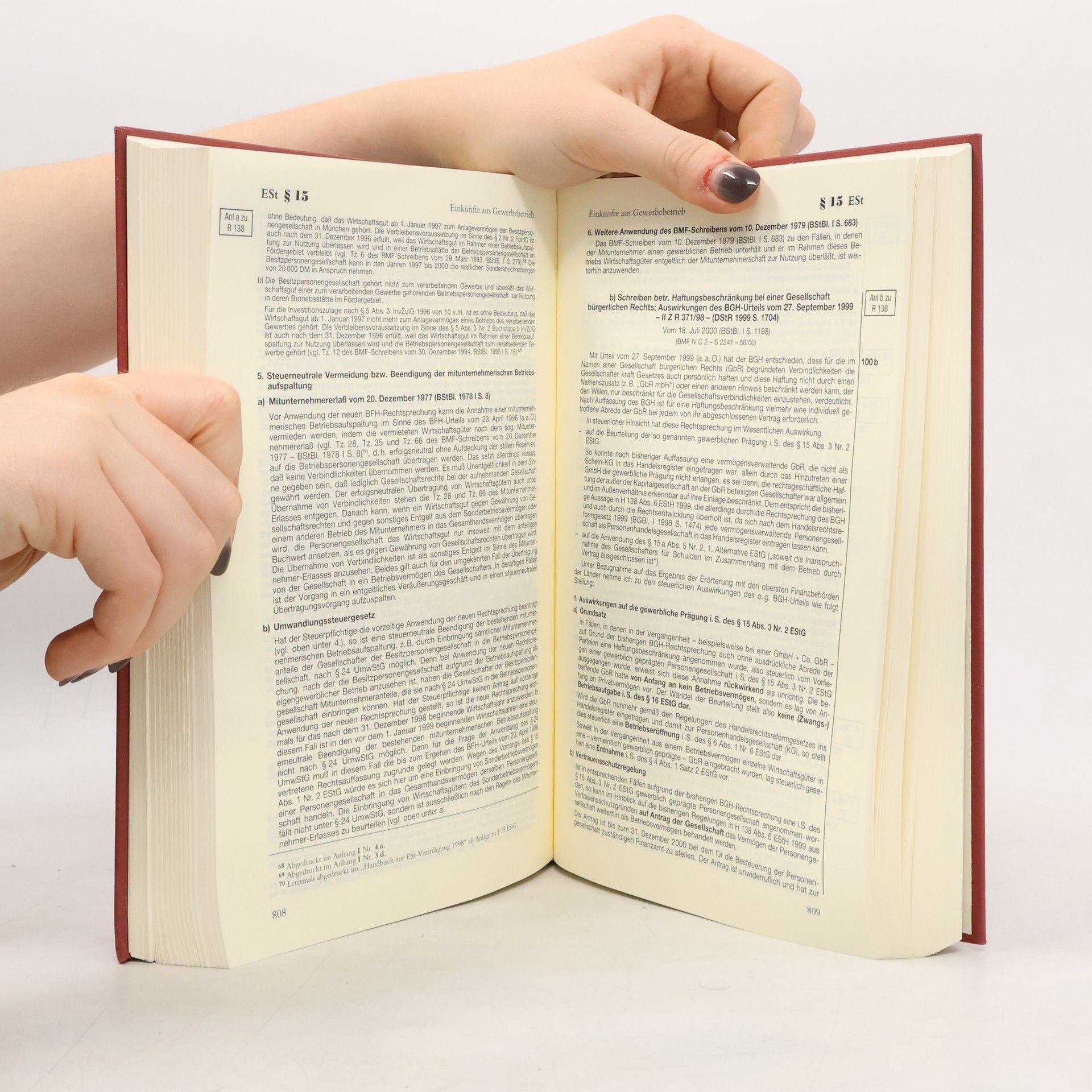 Deutsches Wissenschaftliches Steuerinstitut der Steuerberater e.V. Handbuch zur Einkommensteuerveranlagung 2000