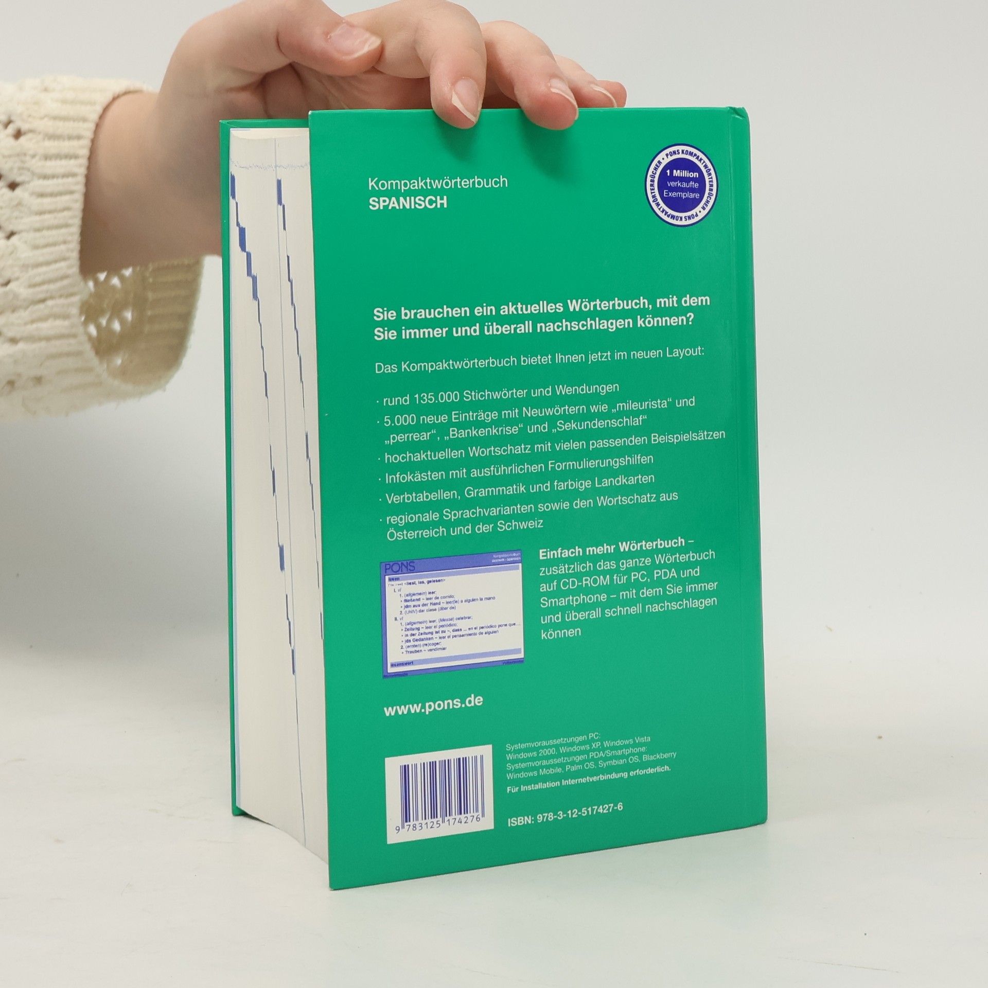 Marieluise Schmitz PONS Kompaktwörterbuch - Spanisch