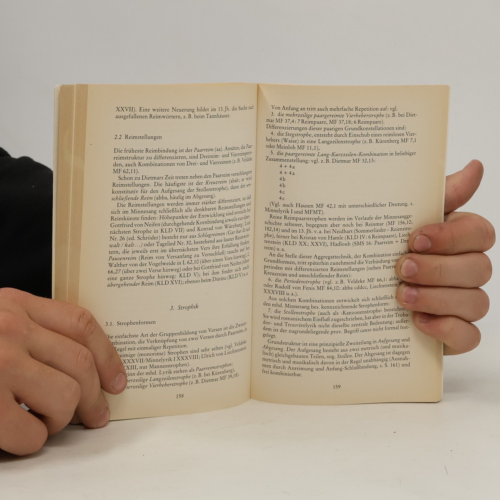 Günther Schweikle Sammlung Metzler - 244: Minnesang